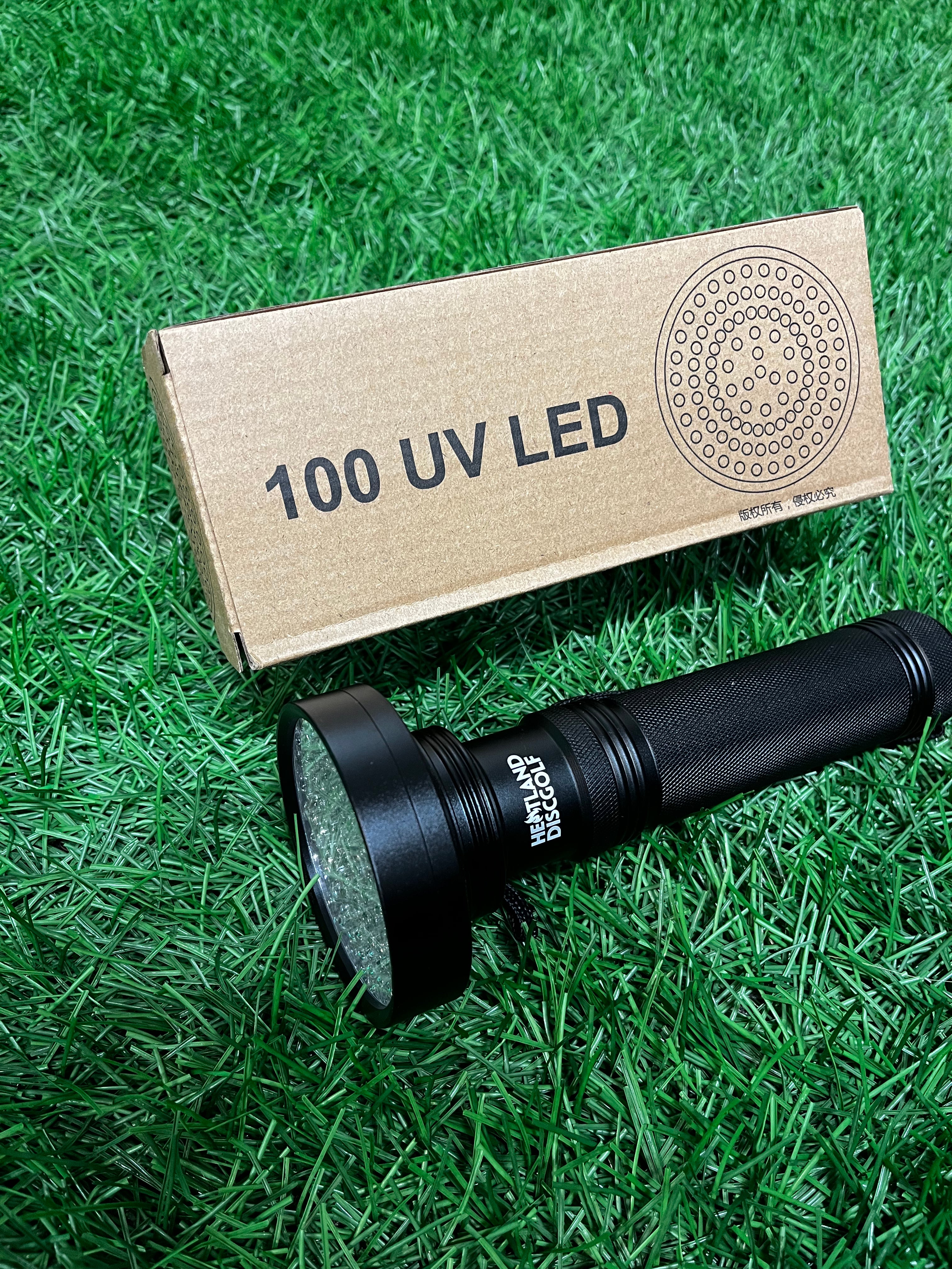 UV-Flashlight 100 LED