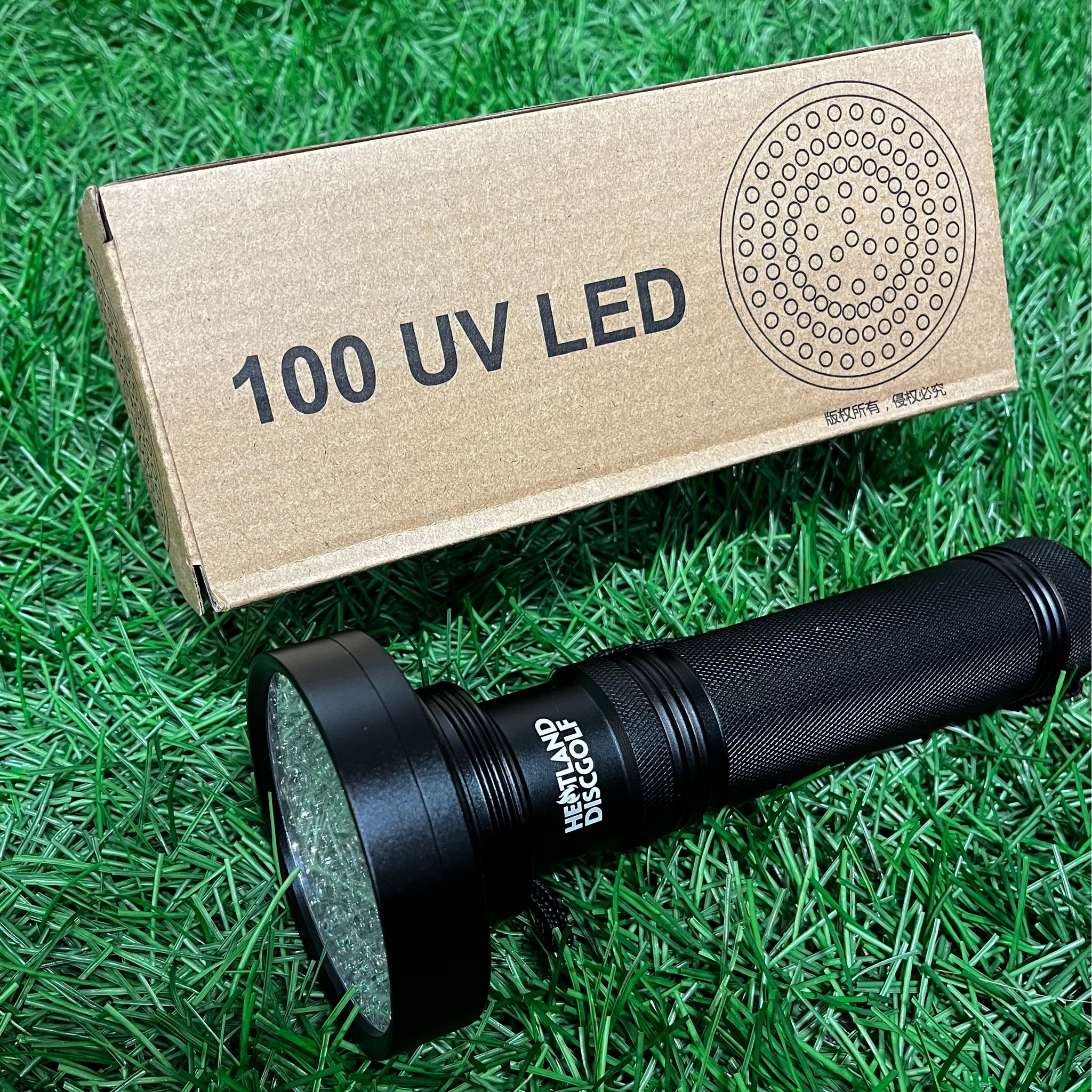 UV-Flashlight 100 LED