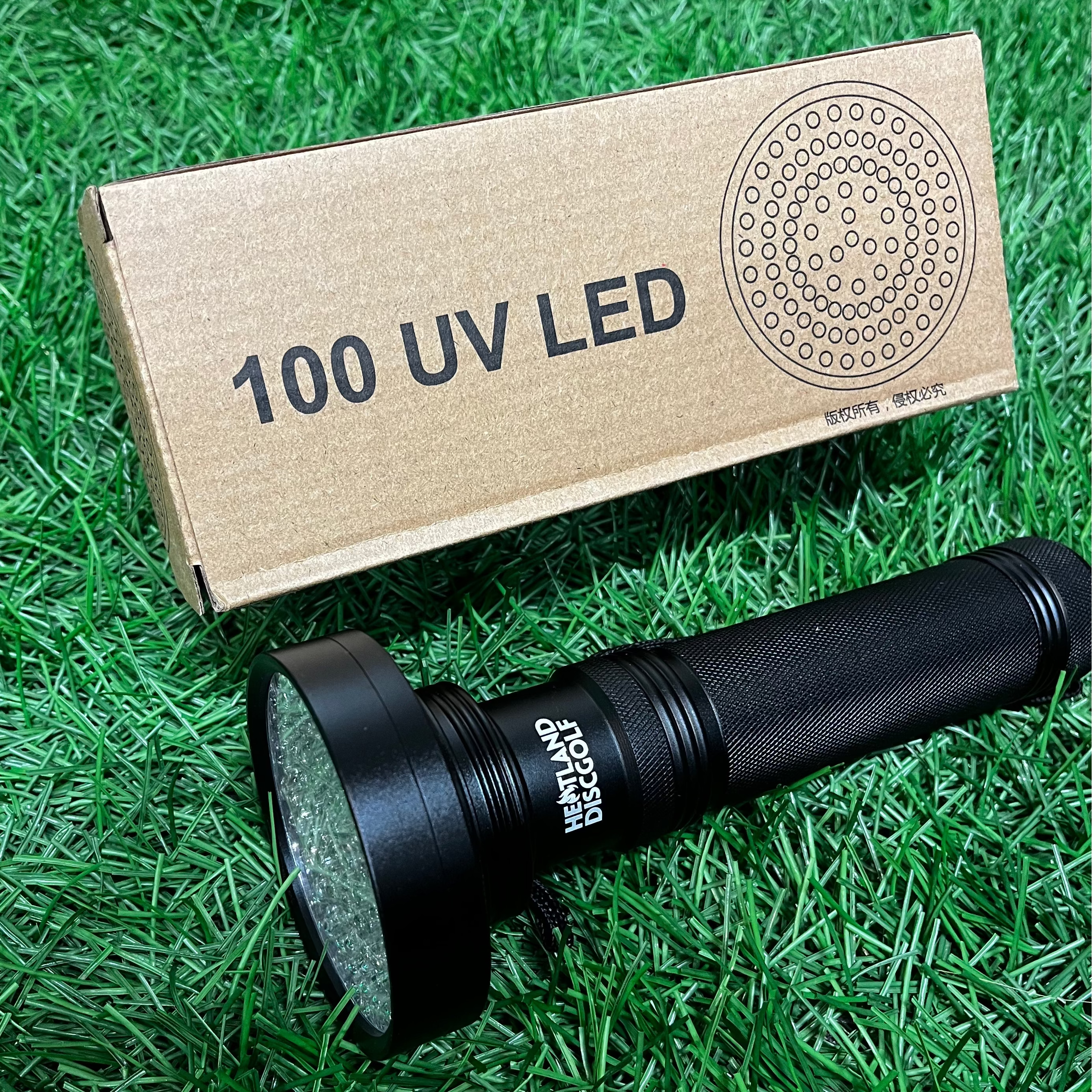 UV-Flashlight 100 LED