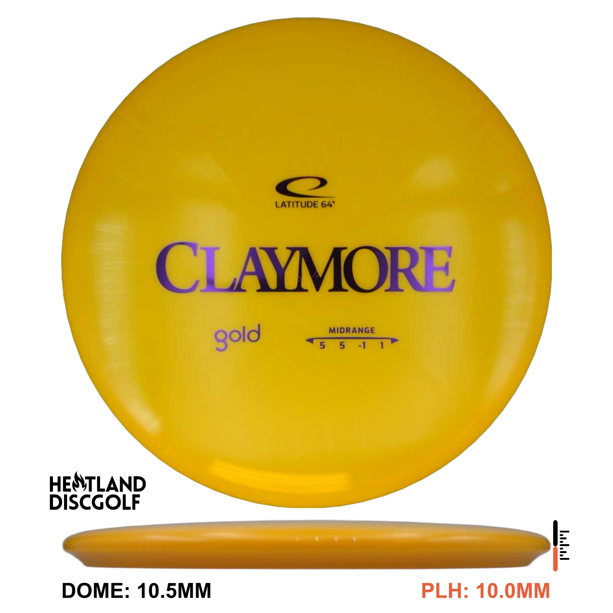 GOLD CLAYMORE