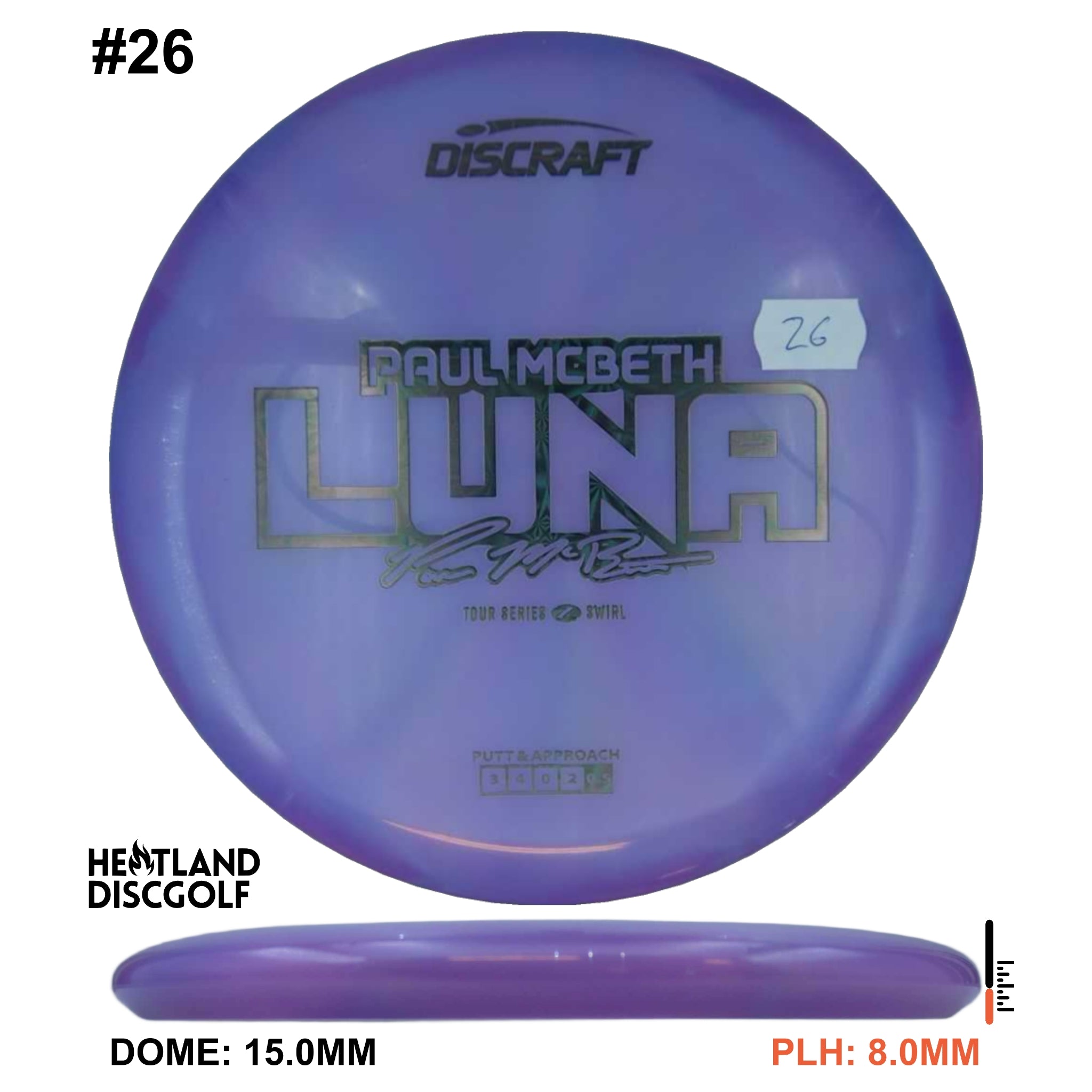Z Swirl Luna - Paul McBeth Tour Series 2025