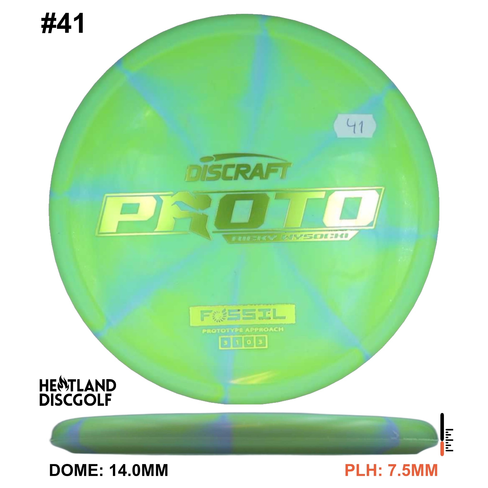 CT Swirl Fossil - Ricky Wysocki Prototype