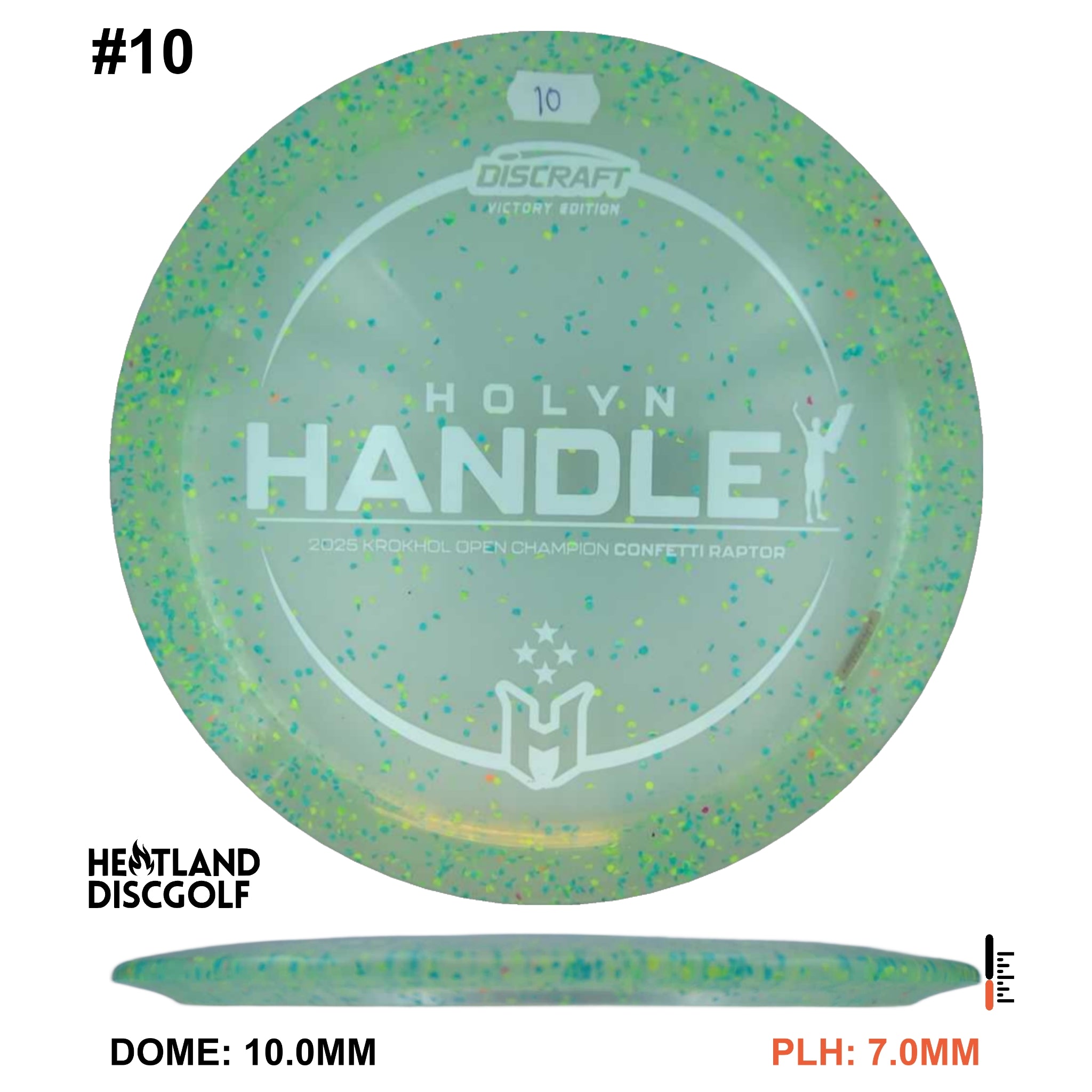 Z FLX Confetti Raptor - Holyn Handle 2025 Krokhol Open Champion