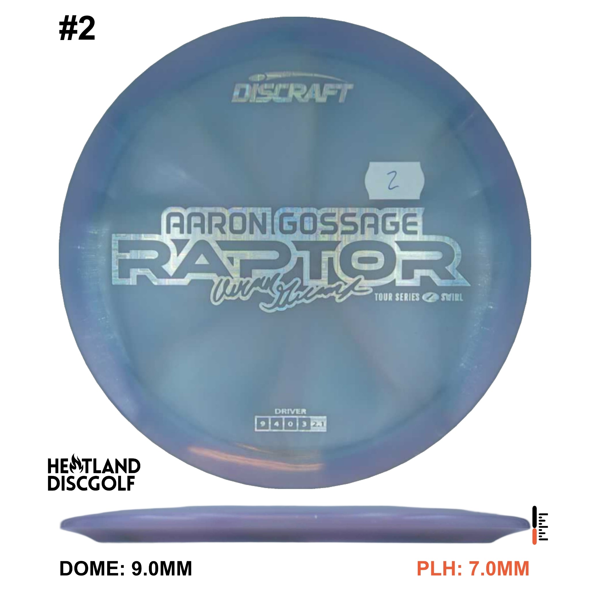 Z Swirl Raptor - Aaron Gossage Tour Series 2025