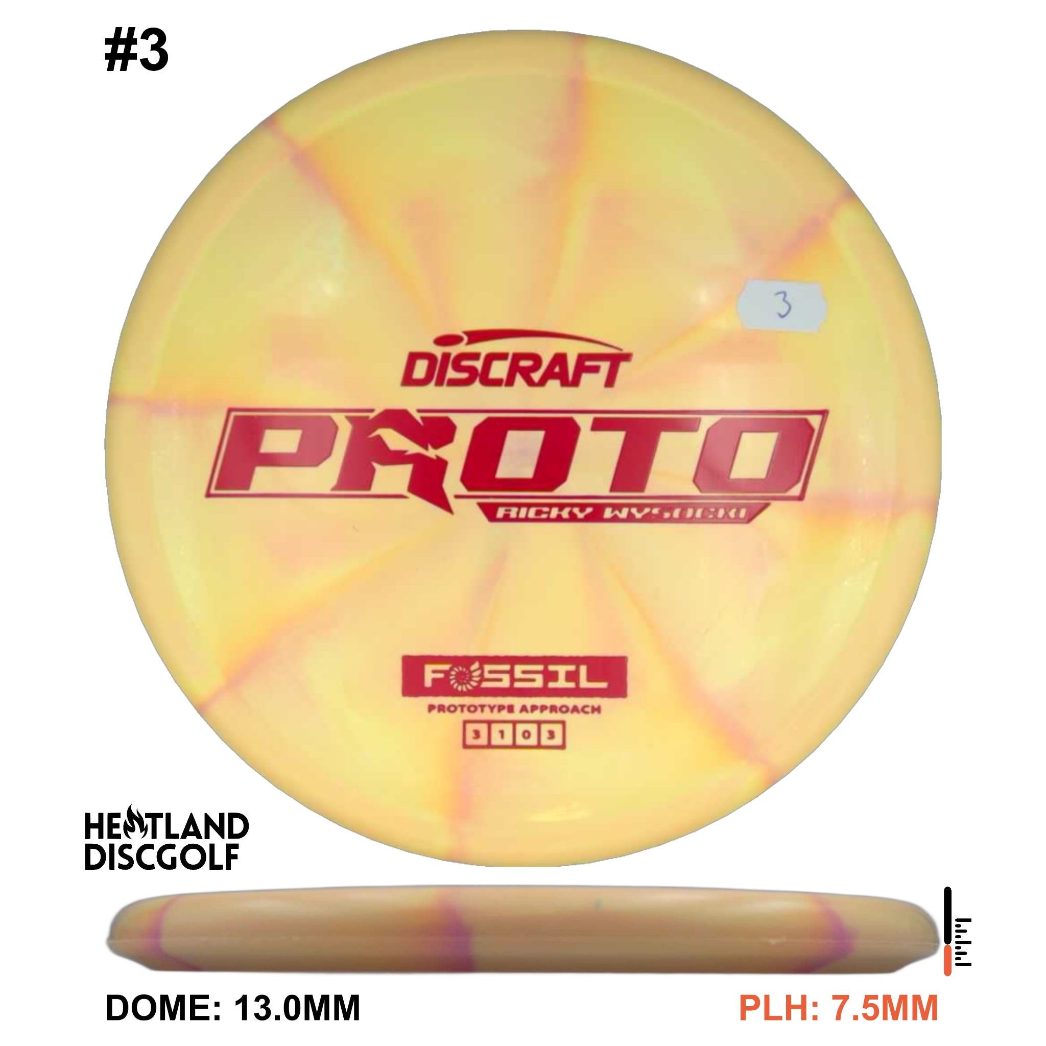 CT Swirl Fossil - Ricky Wysocki Prototype