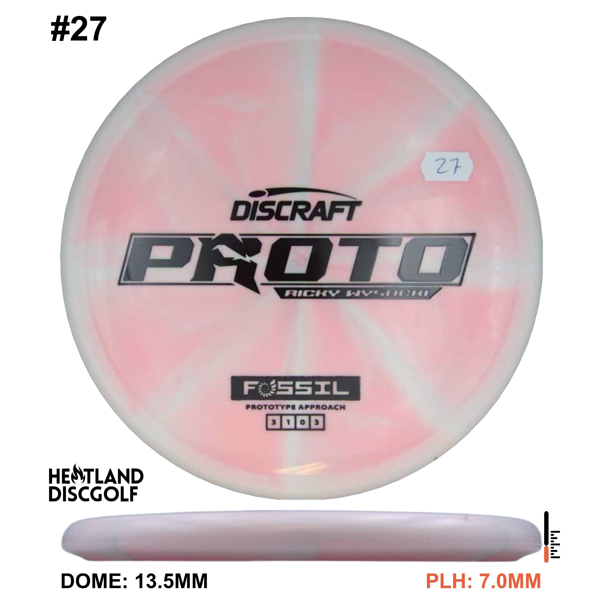 CT Swirl Fossil - Ricky Wysocki Prototype