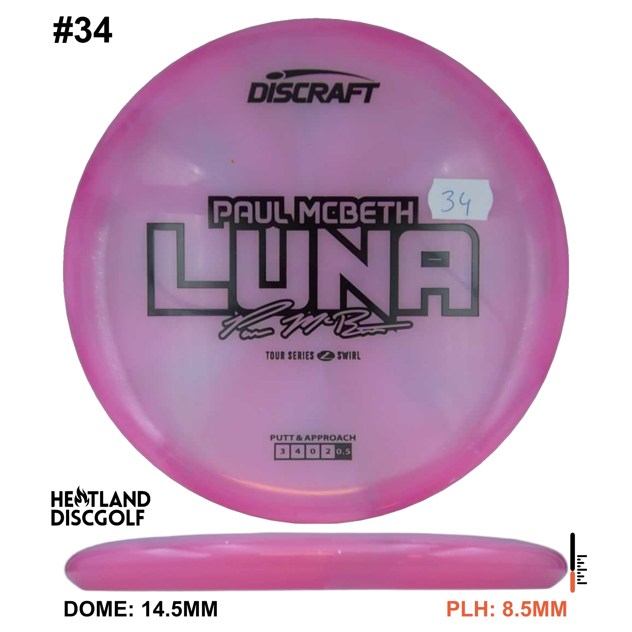 Z Swirl Luna - Paul McBeth Tour Series 2025