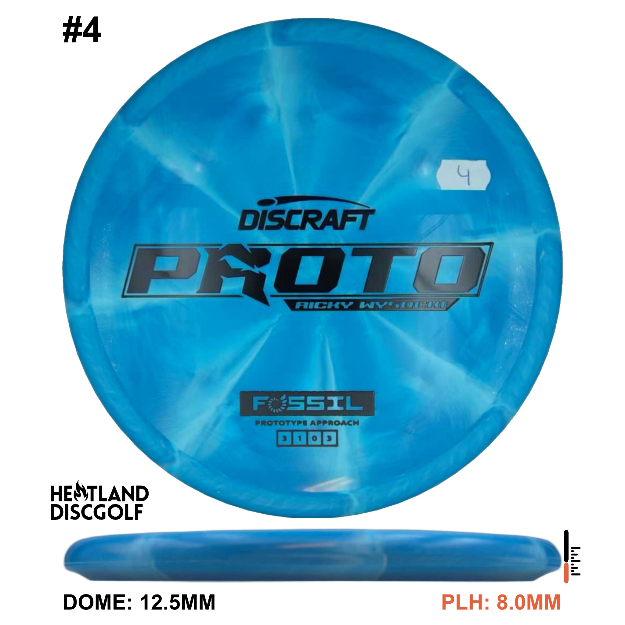 CT Swirl Fossil - Ricky Wysocki Prototype