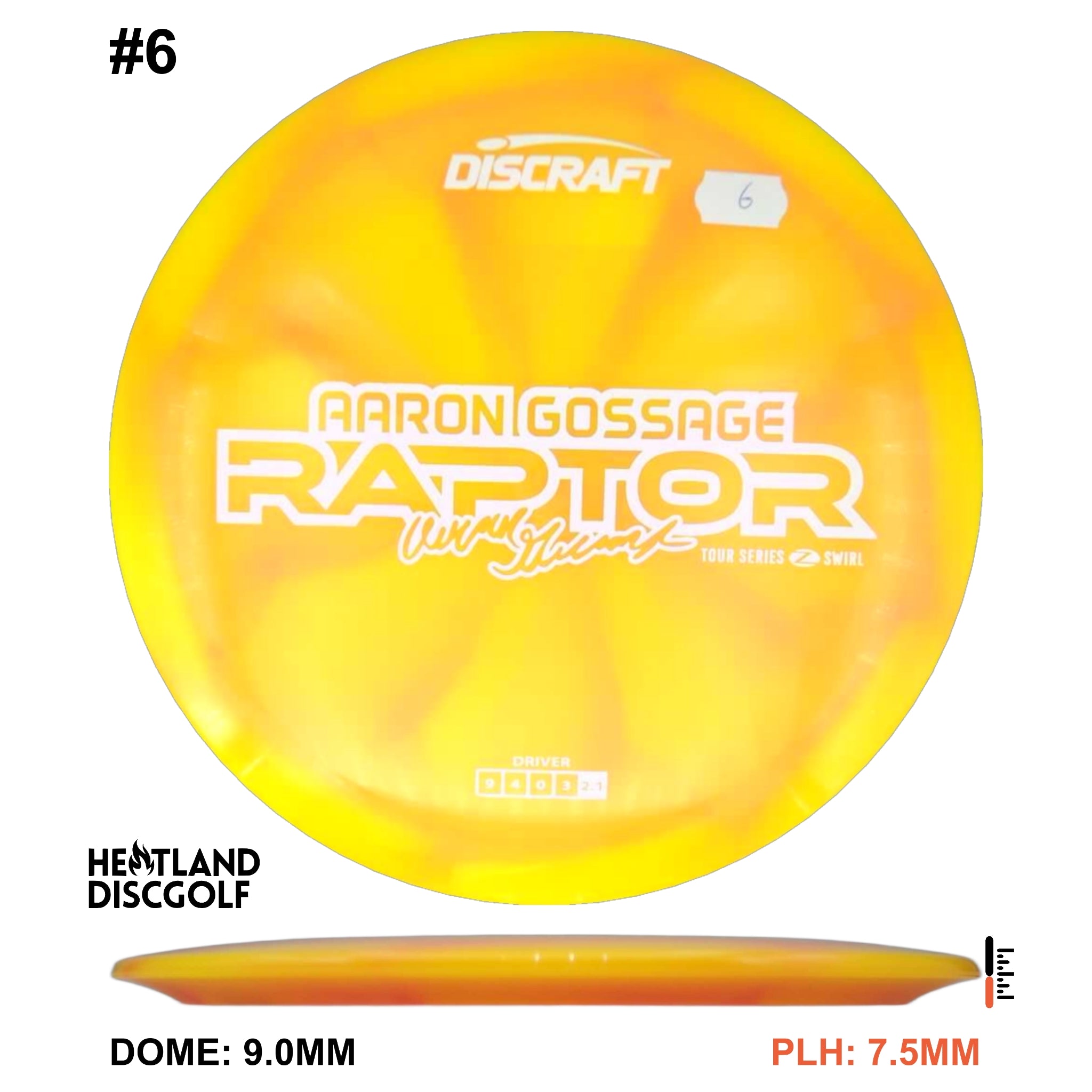Z Swirl Raptor - Aaron Gossage Tour Series 2025