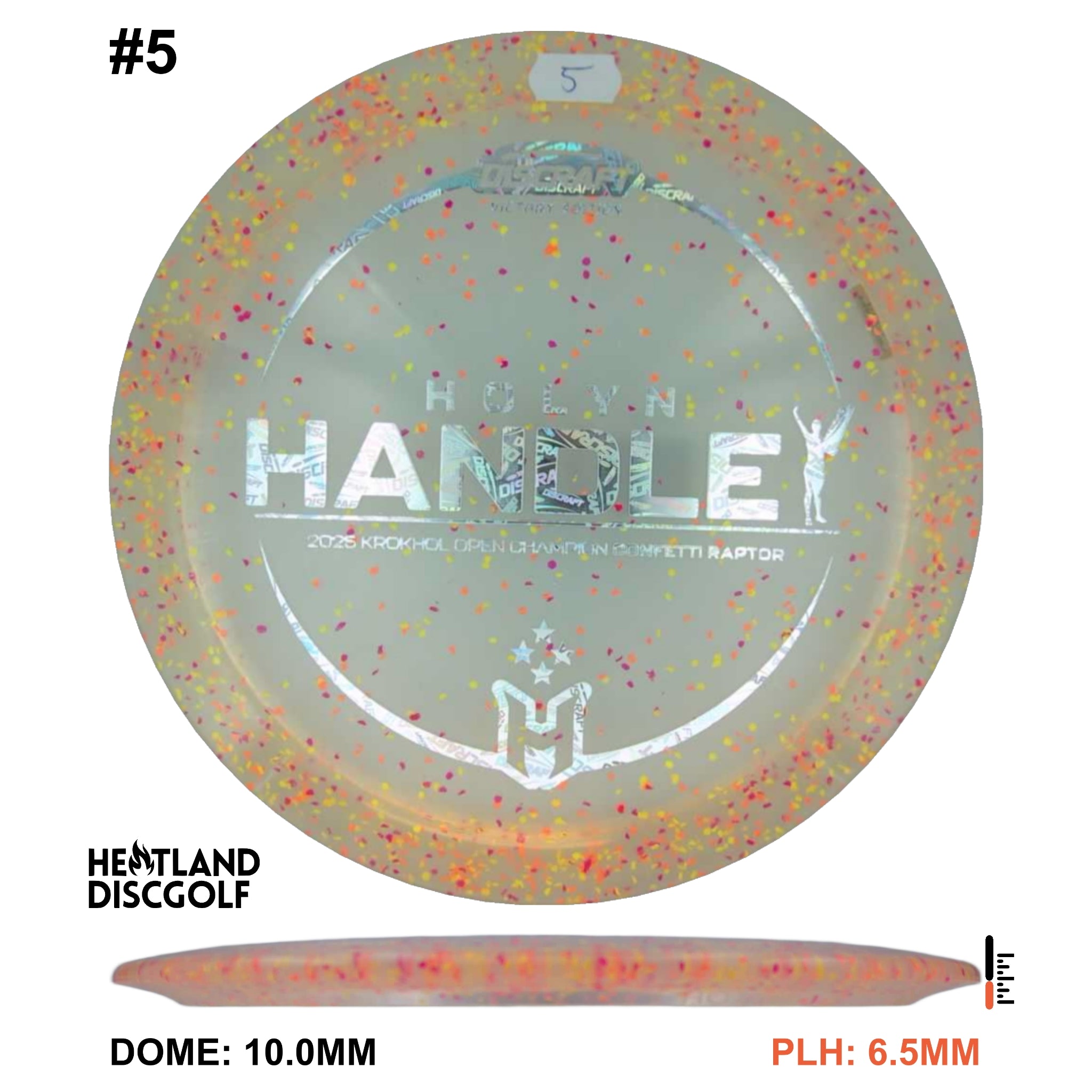 Z FLX Confetti Raptor - Holyn Handle 2025 Krokhol Open Champion