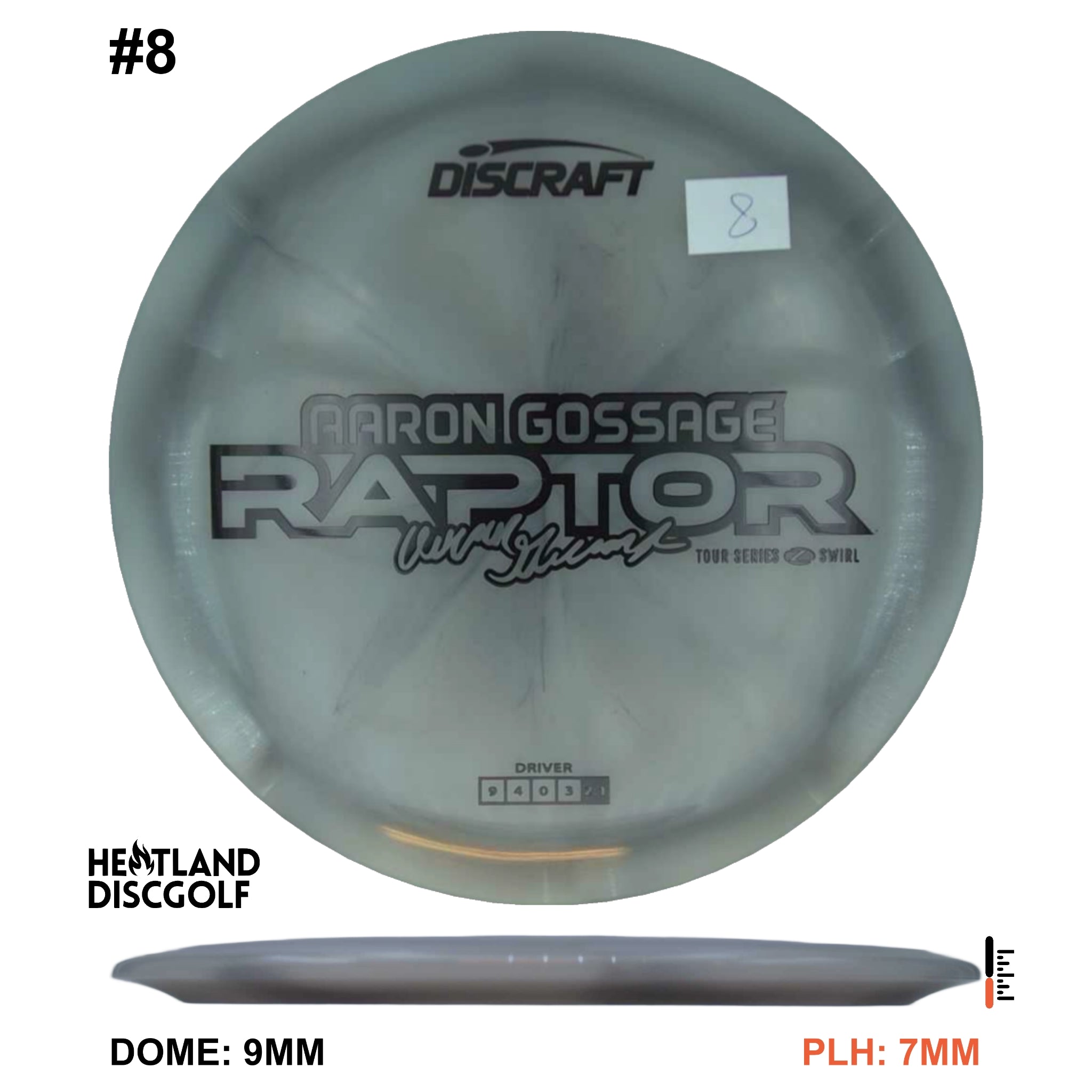 Z Swirl Raptor - Aaron Gossage Tour Series 2025