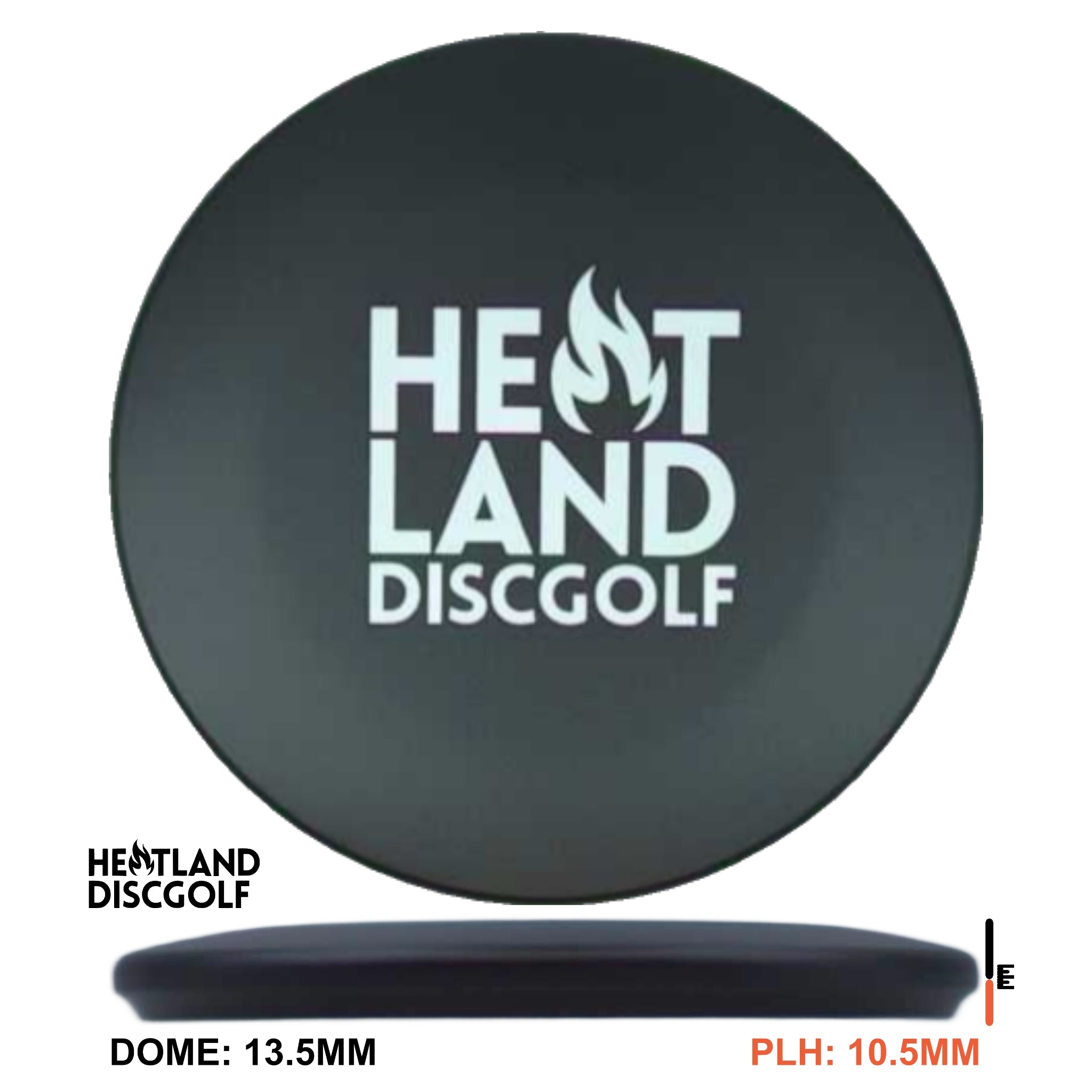 Heatland Discgolf Metal Mini-Marker