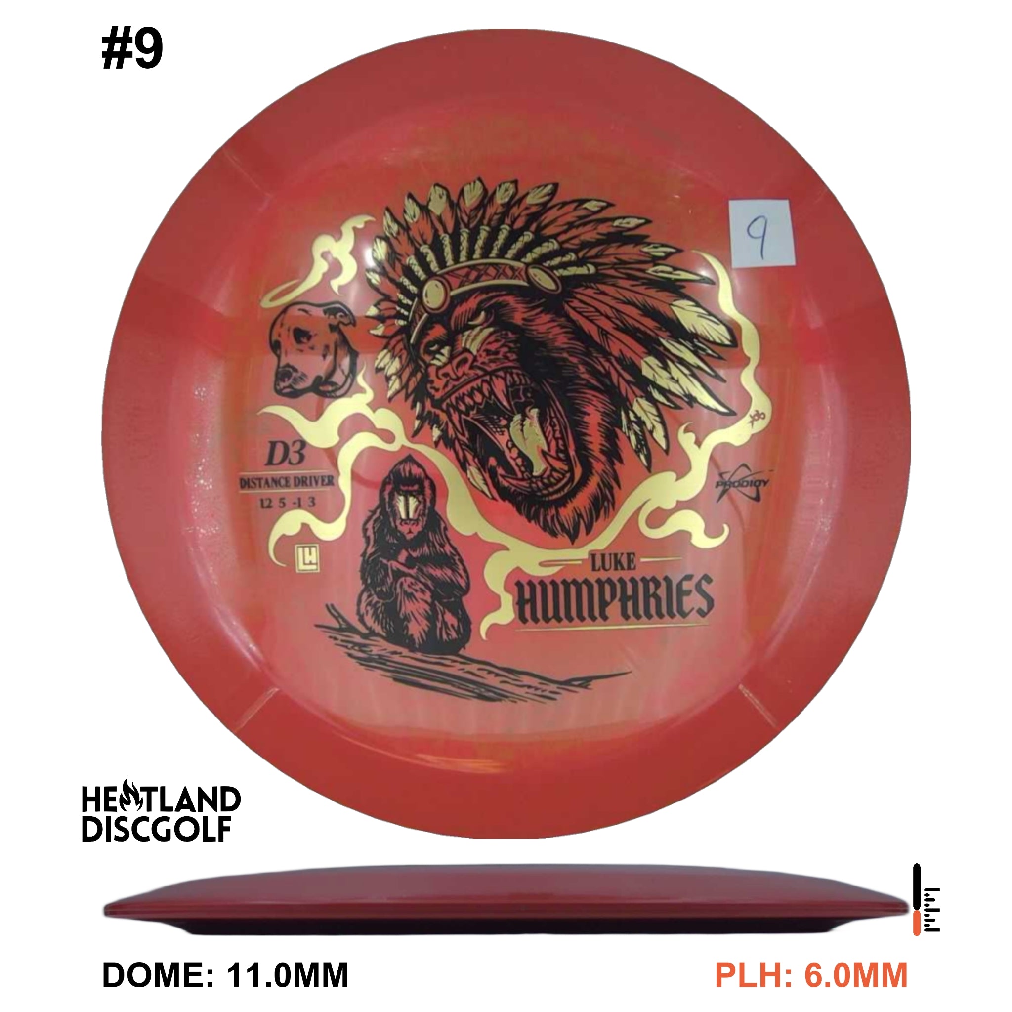 D3 500 Spectrum -  Luke Humphries 2026 Signature Series
