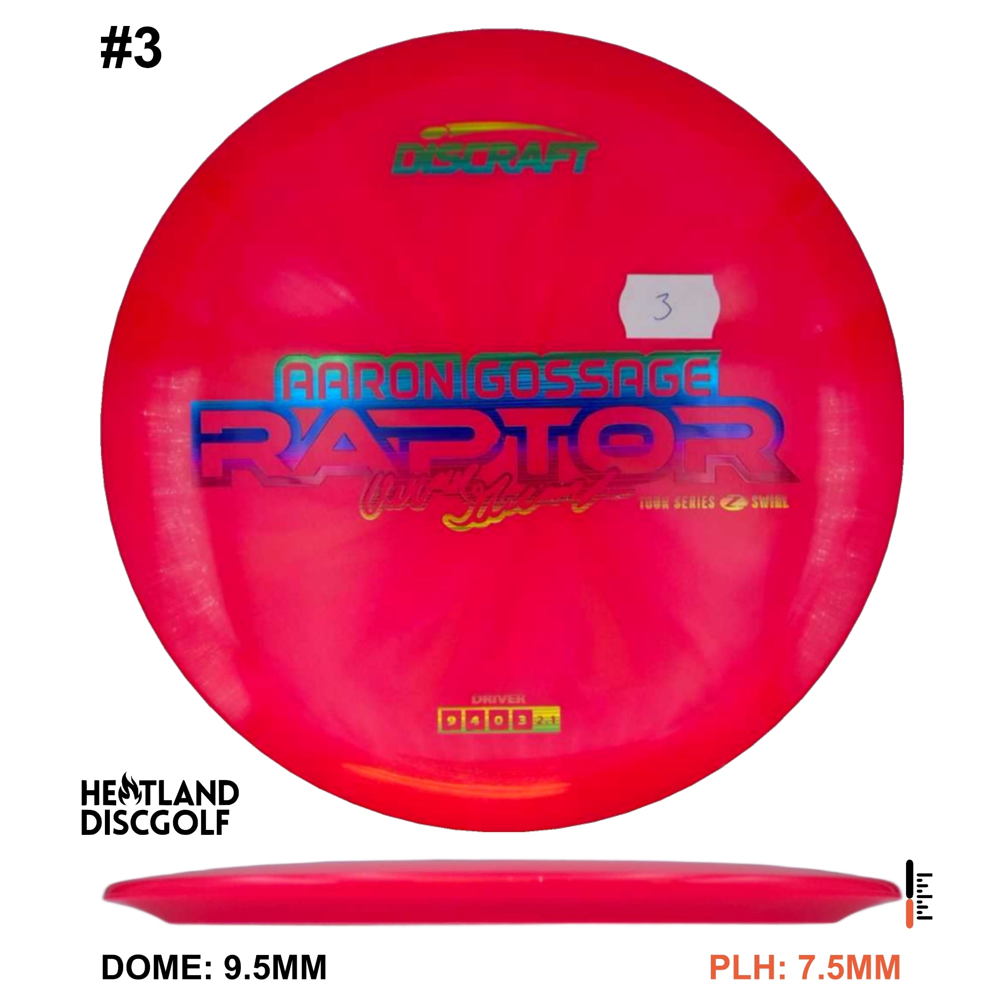 Z Swirl Raptor - Aaron Gossage Tour Series 2025