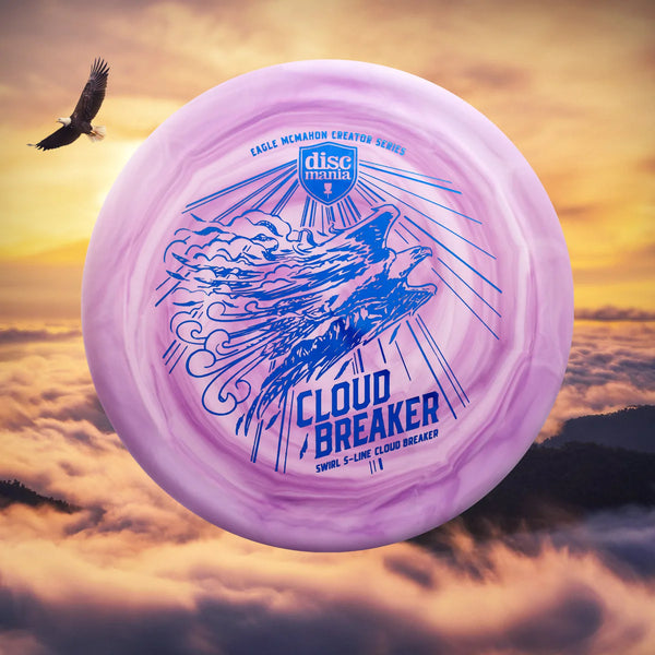 Discmania Signature Series Eagle McMahon Swirly good S-Line DD3 CLOUD BREAKER 175