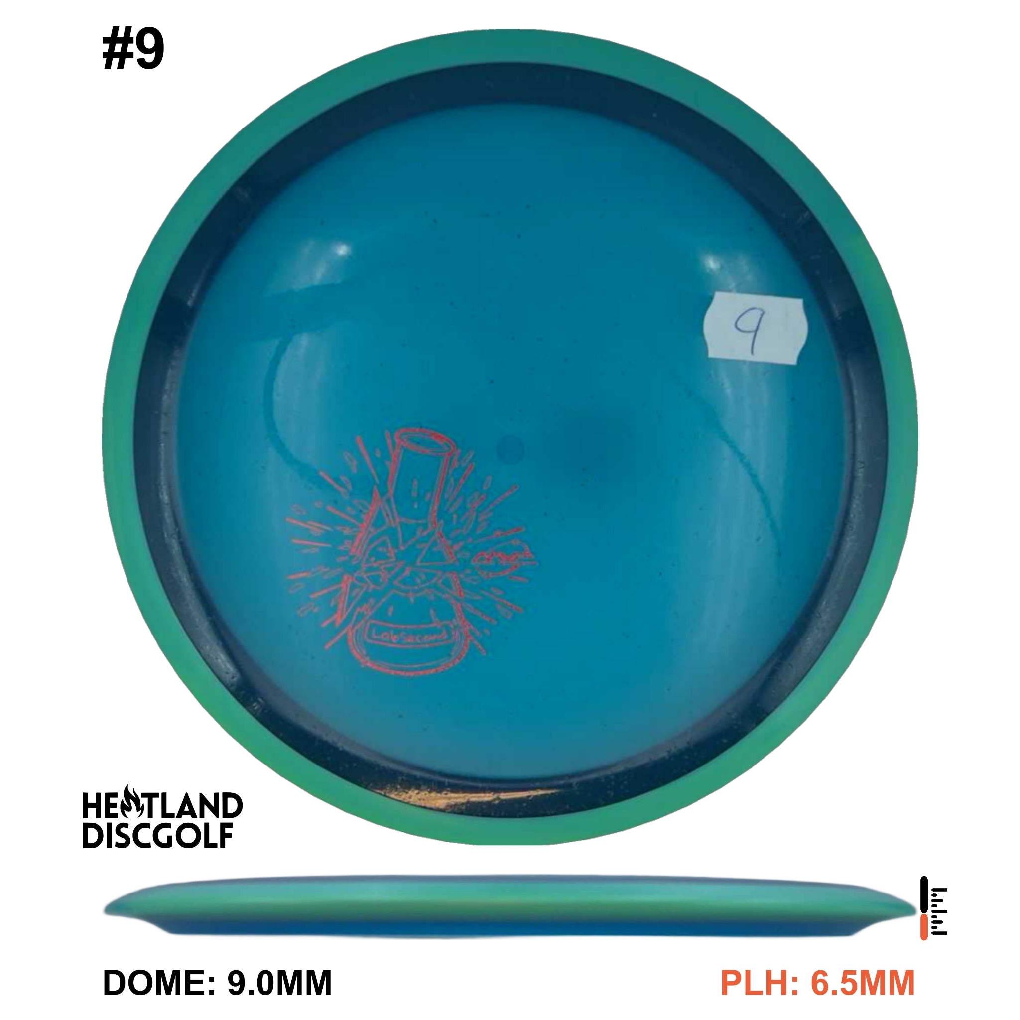 Particle Glow Proton Virus - Lab Second