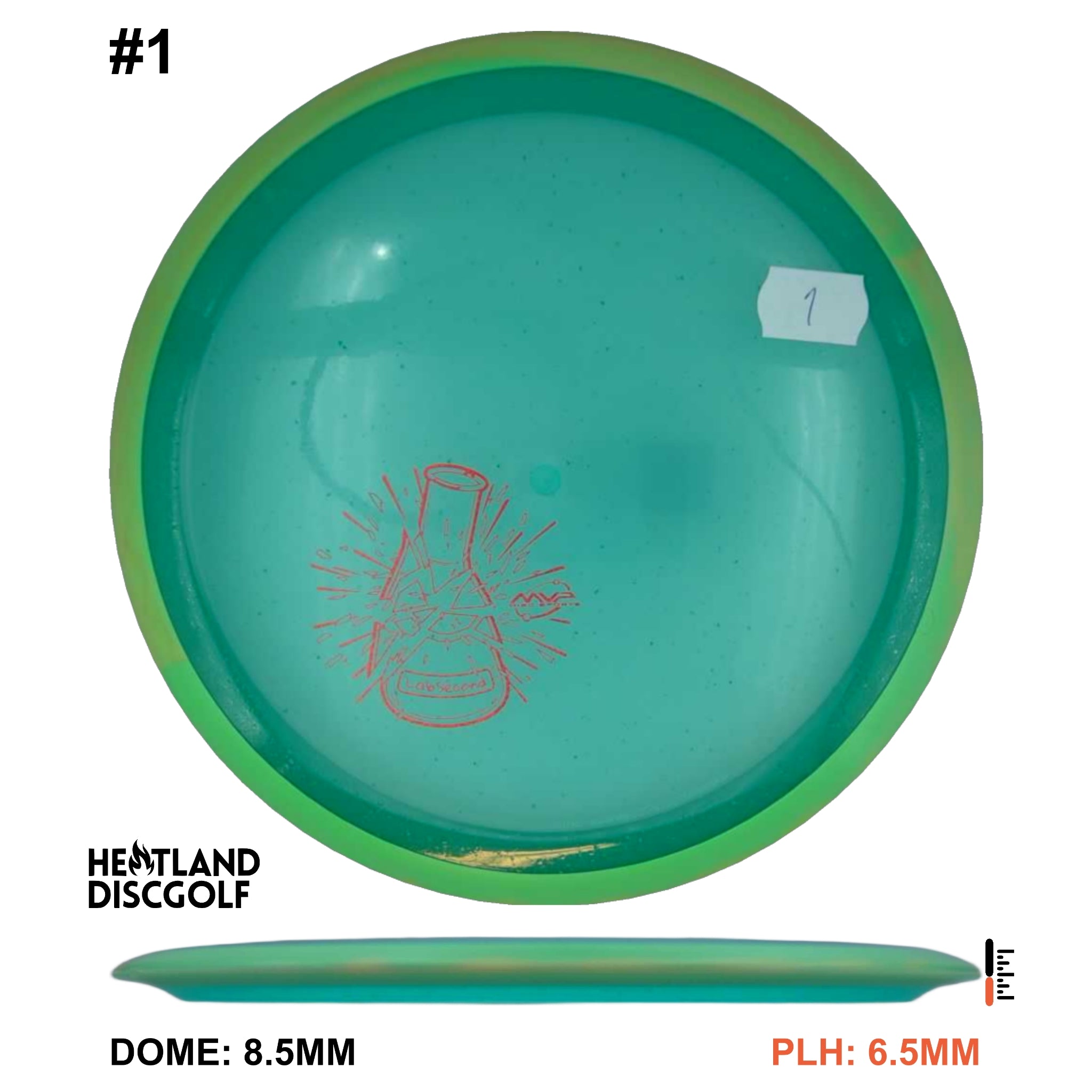 Particle Glow Proton Virus - Lab Second
