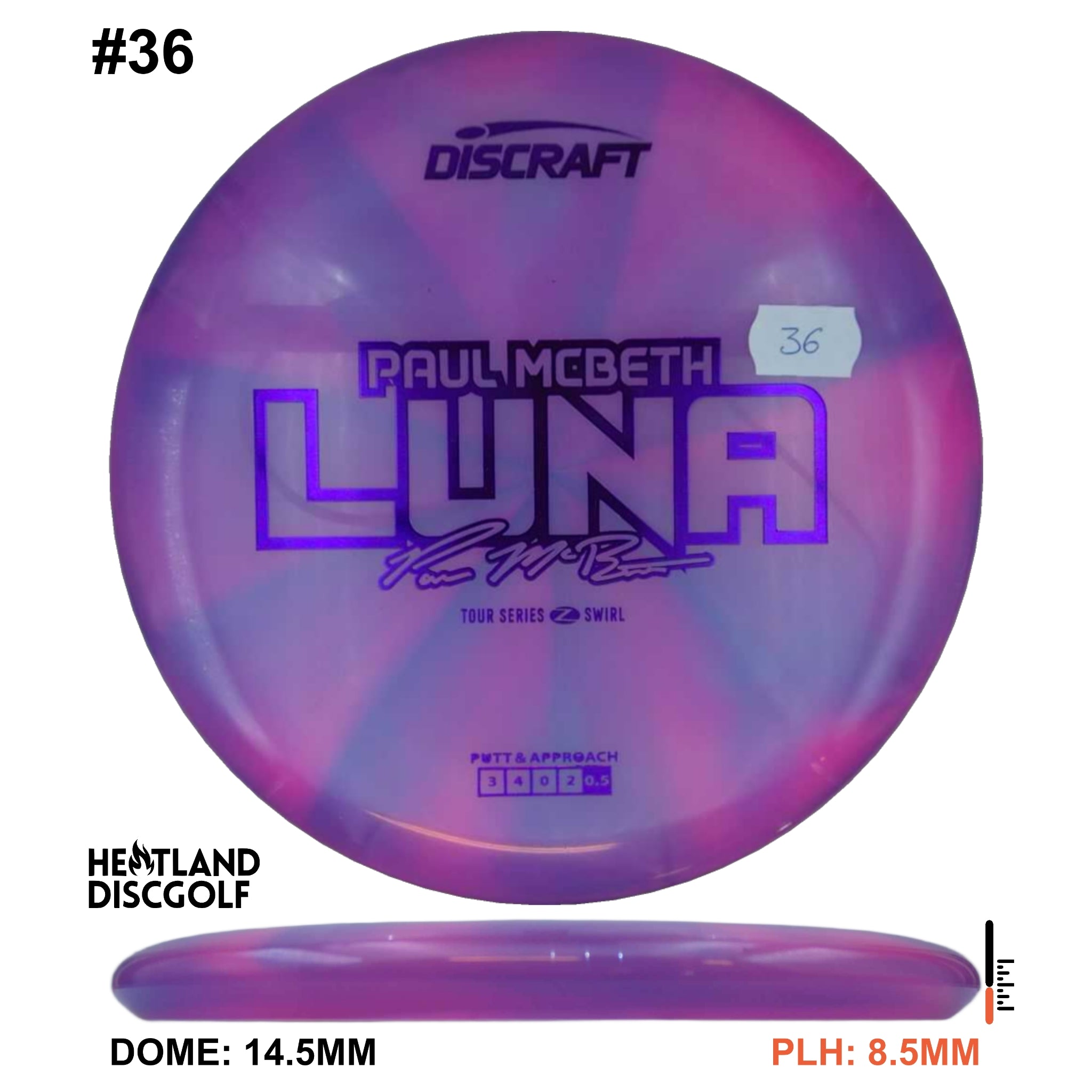 Z Swirl Luna - Paul McBeth Tour Series 2025