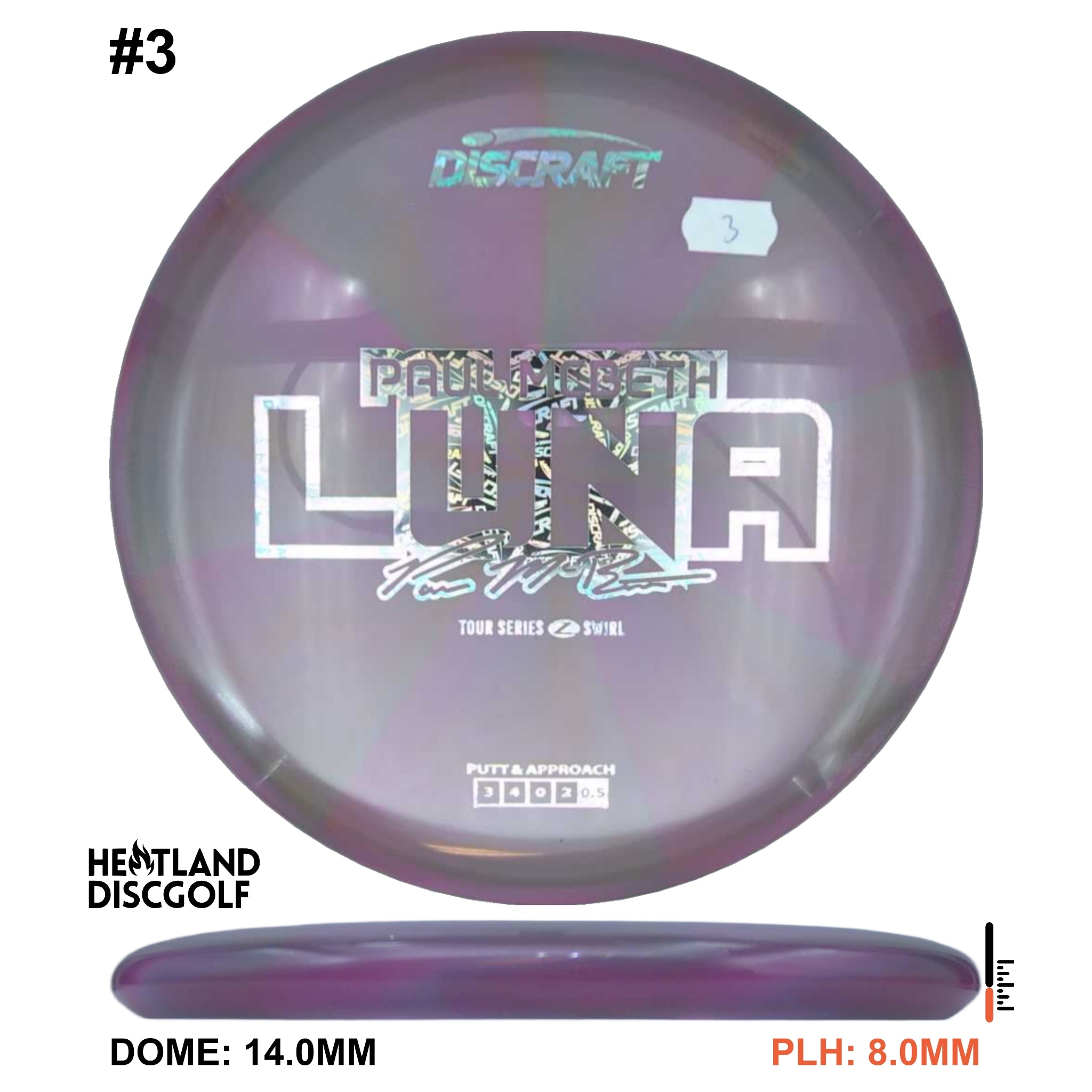 Z Swirl Luna - Paul McBeth Tour Series 2025