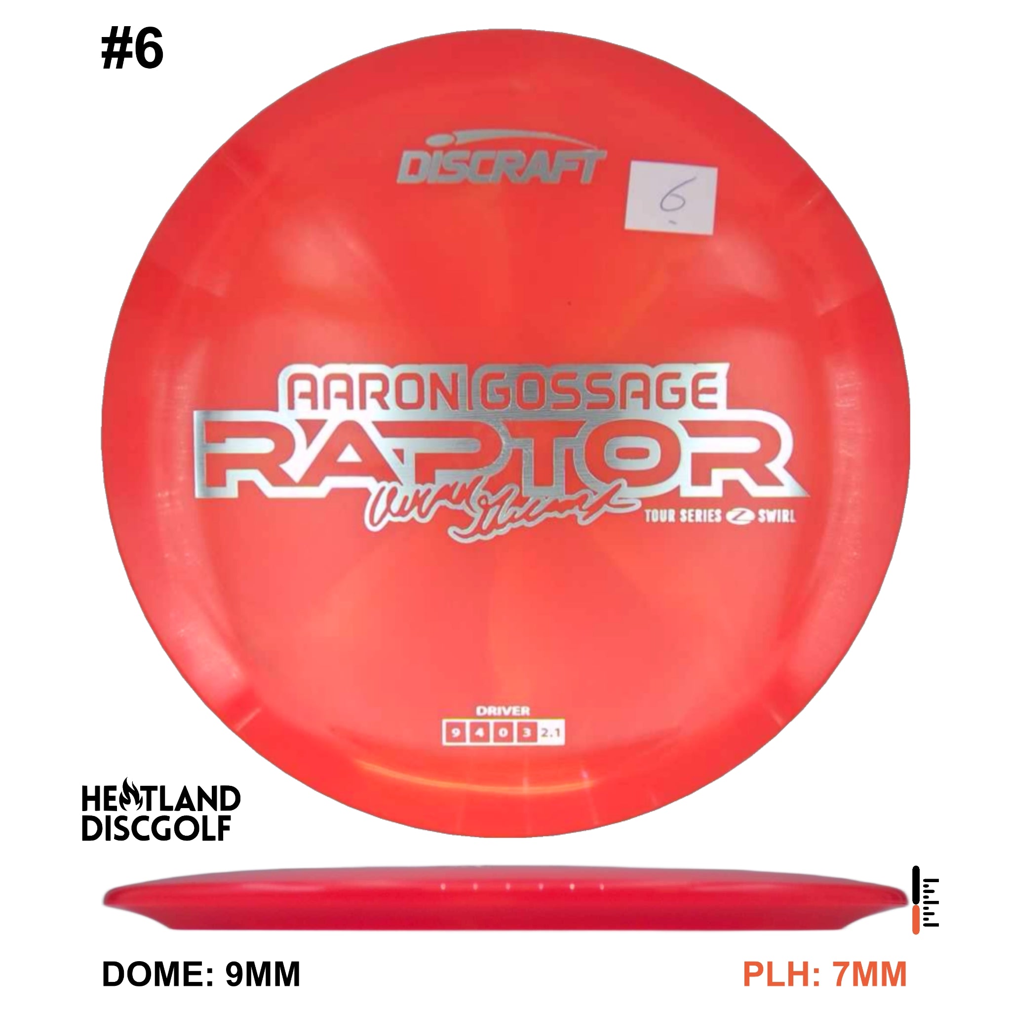 Z Swirl Raptor - Aaron Gossage Tour Series 2025