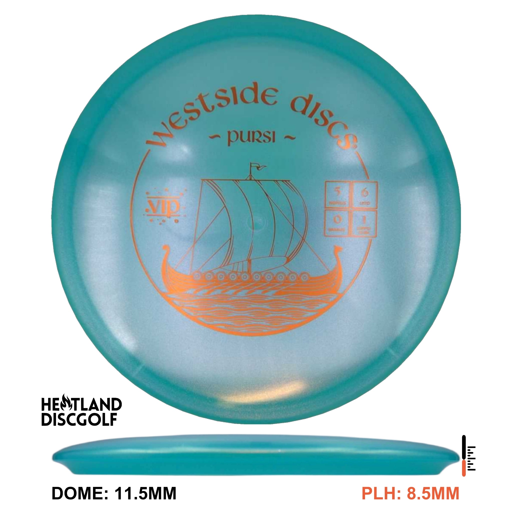 VIP Glimmer Pursi - Finnish Stamp (Warship)