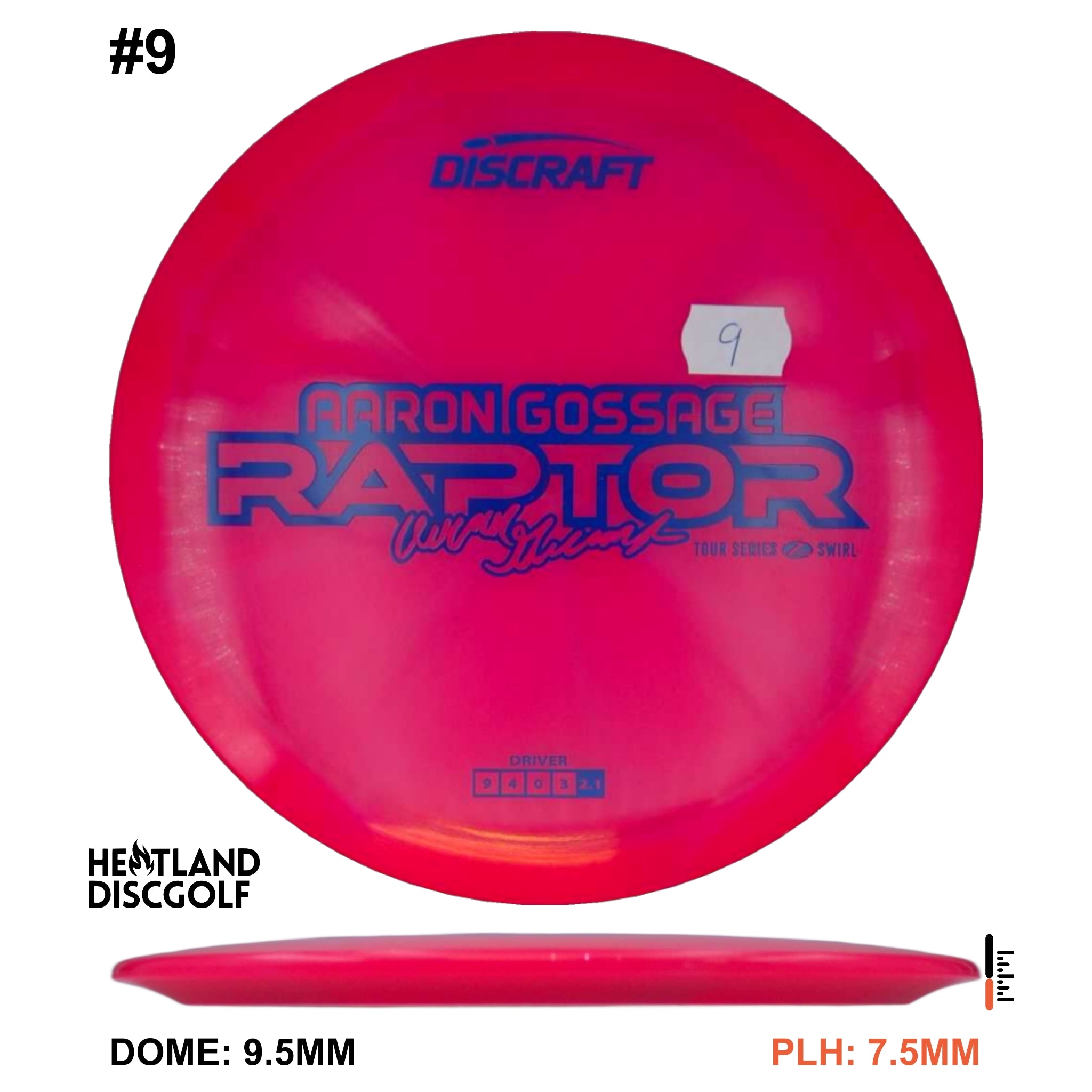 Z Swirl Raptor - Aaron Gossage Tour Series 2025