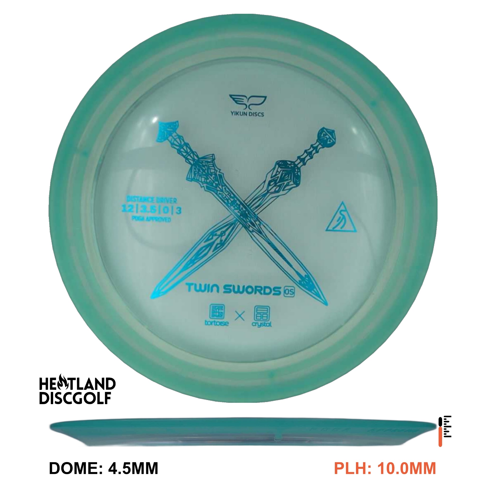 Tortoise x Crystal Twin Swords