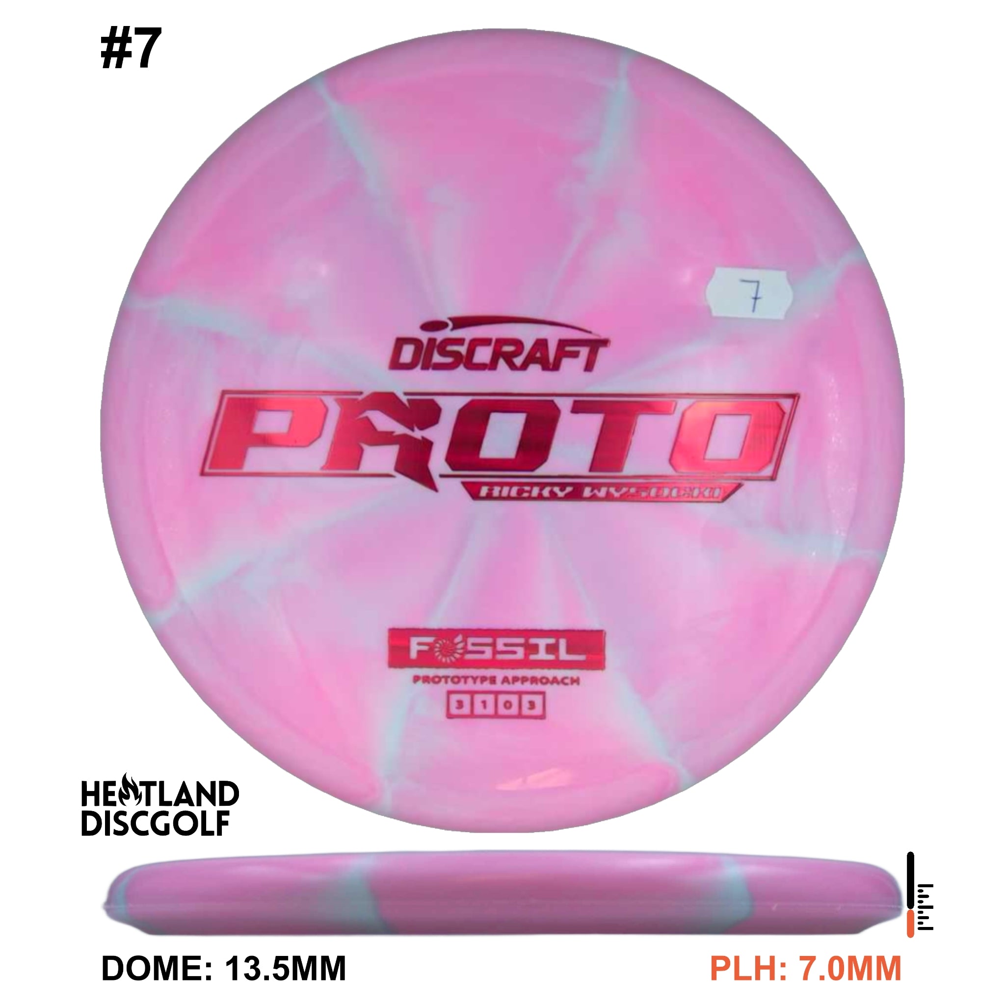 CT Swirl Fossil - Ricky Wysocki Prototype