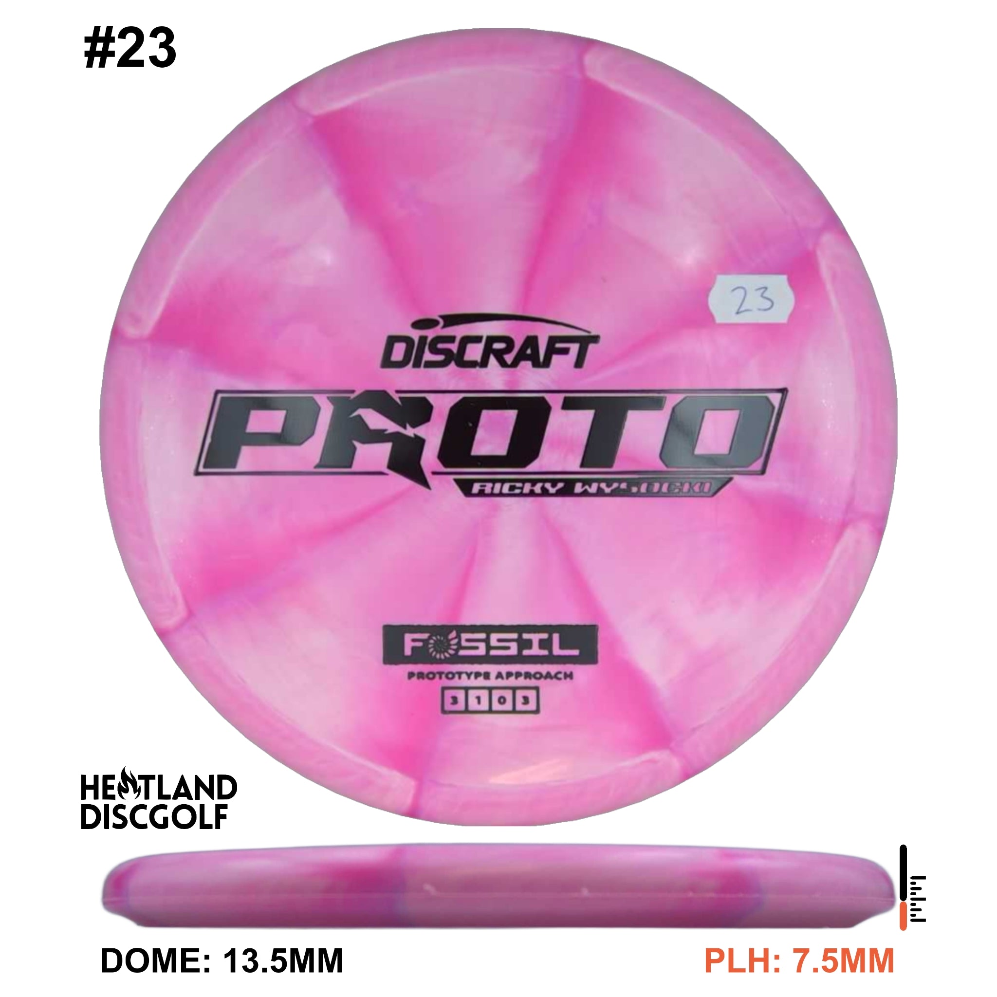 CT Swirl Fossil - Ricky Wysocki Prototype