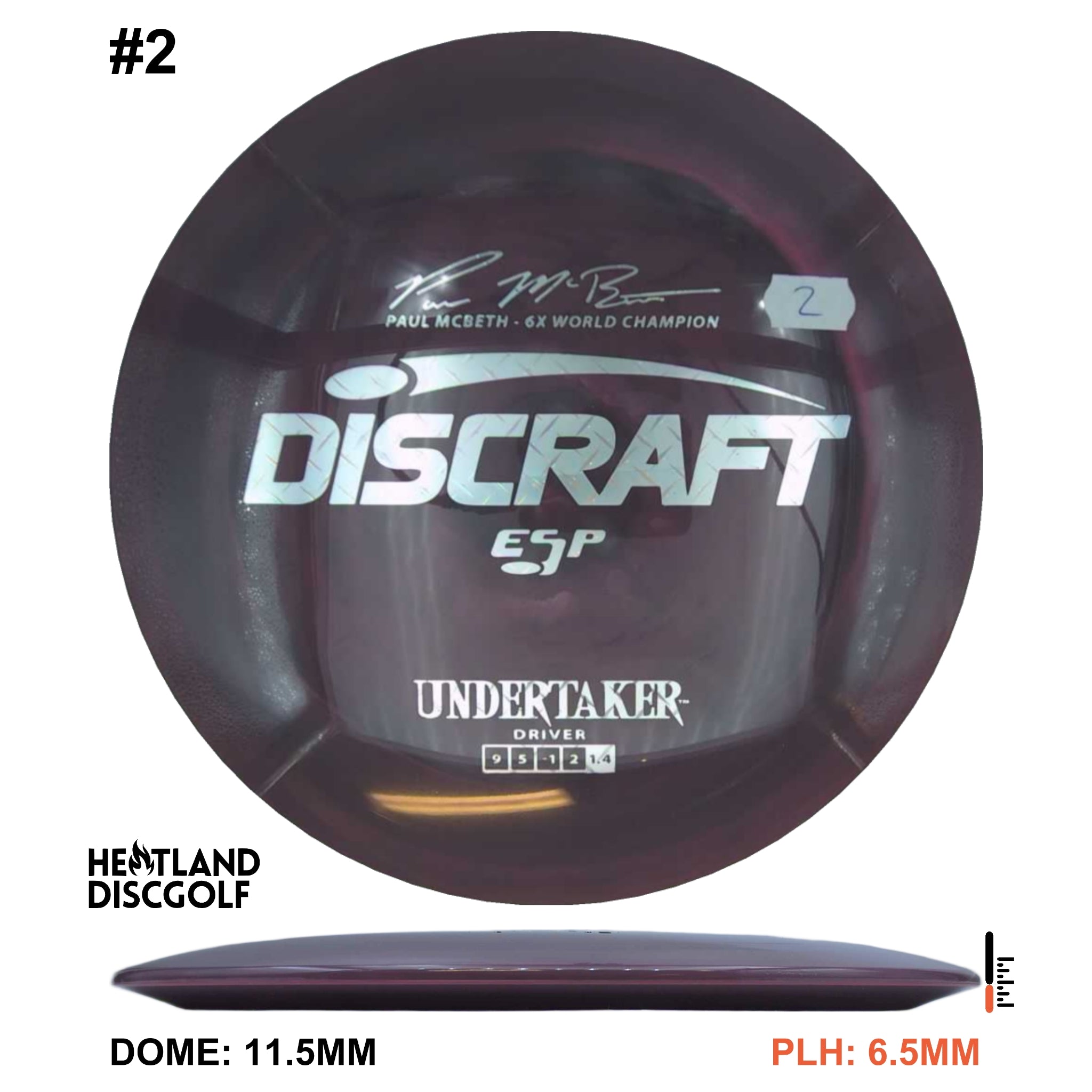 ESP Undertaker - Paul McBeth 6x
