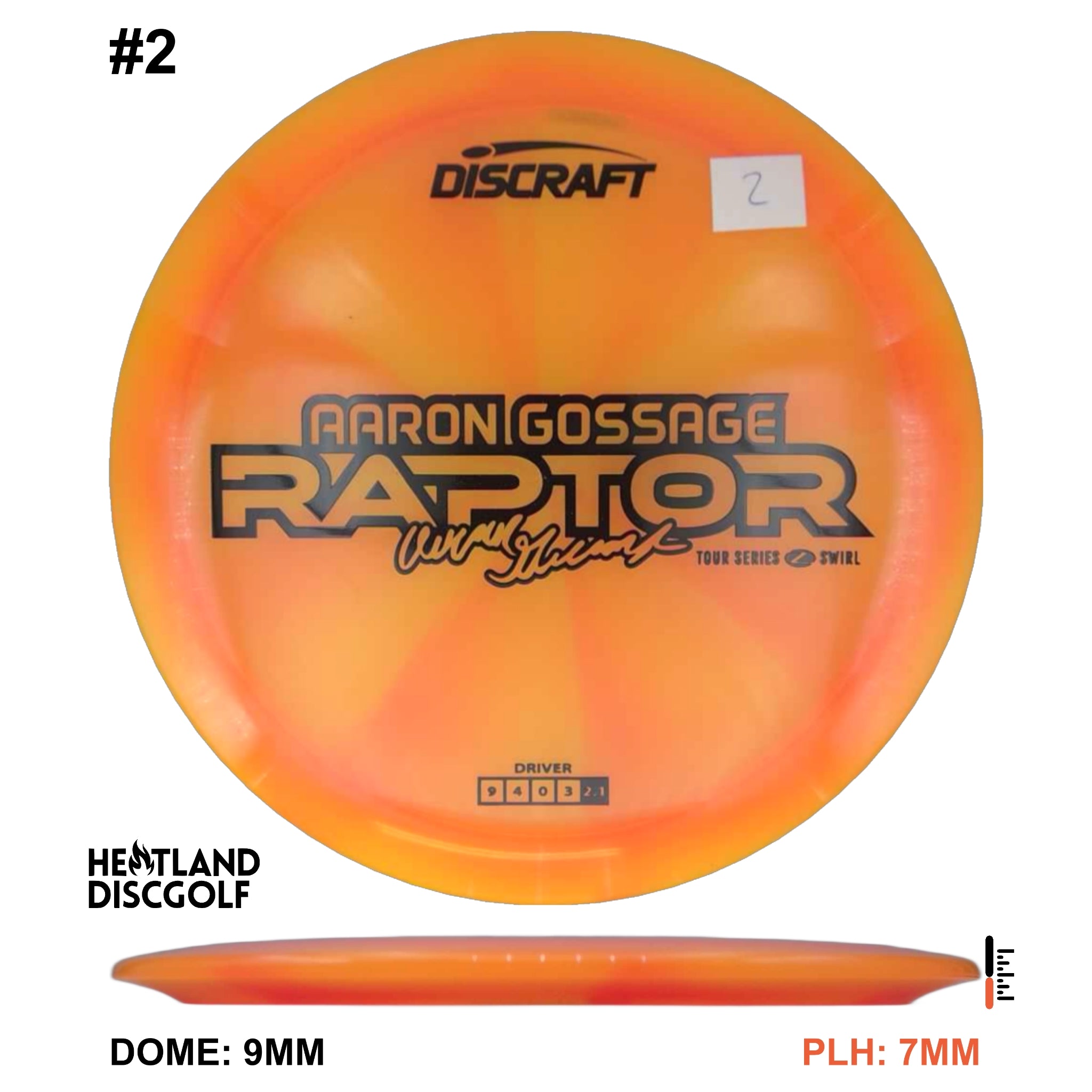 Z Swirl Raptor - Aaron Gossage Tour Series 2025