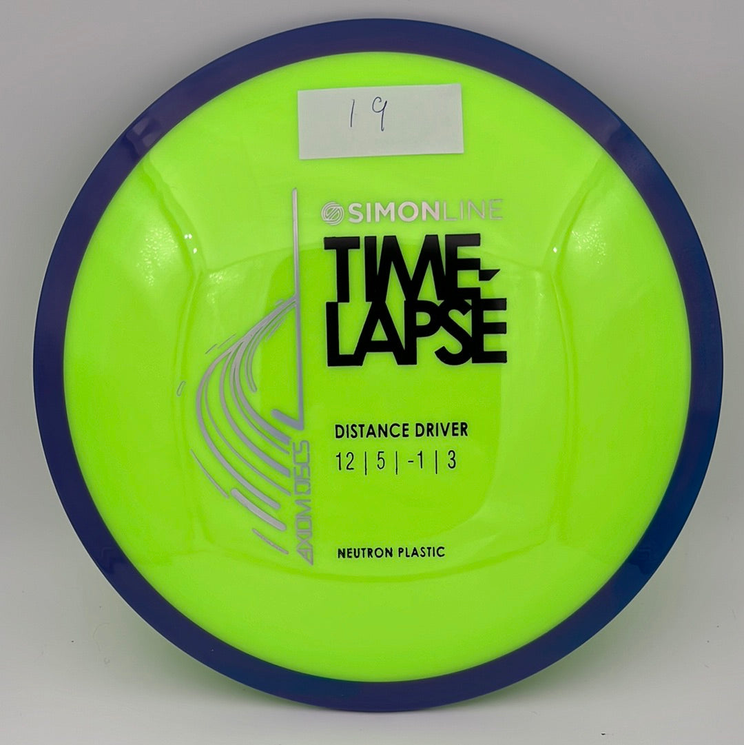 Neutron Time-Lapse