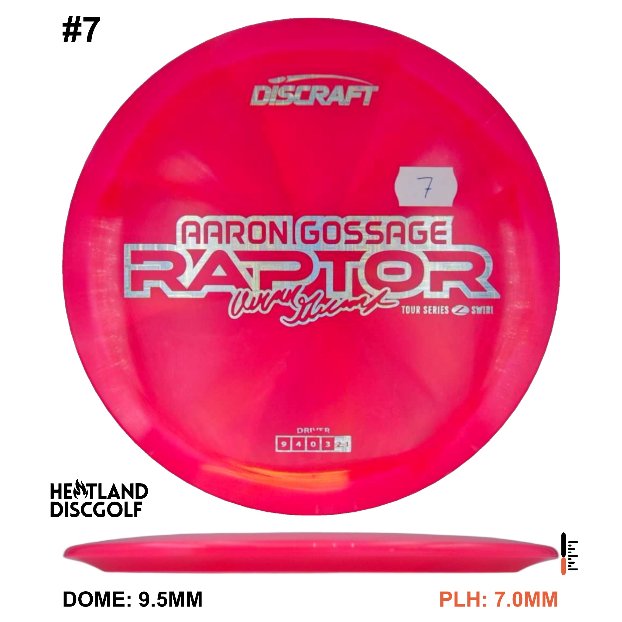 Z Swirl Raptor - Aaron Gossage Tour Series 2025