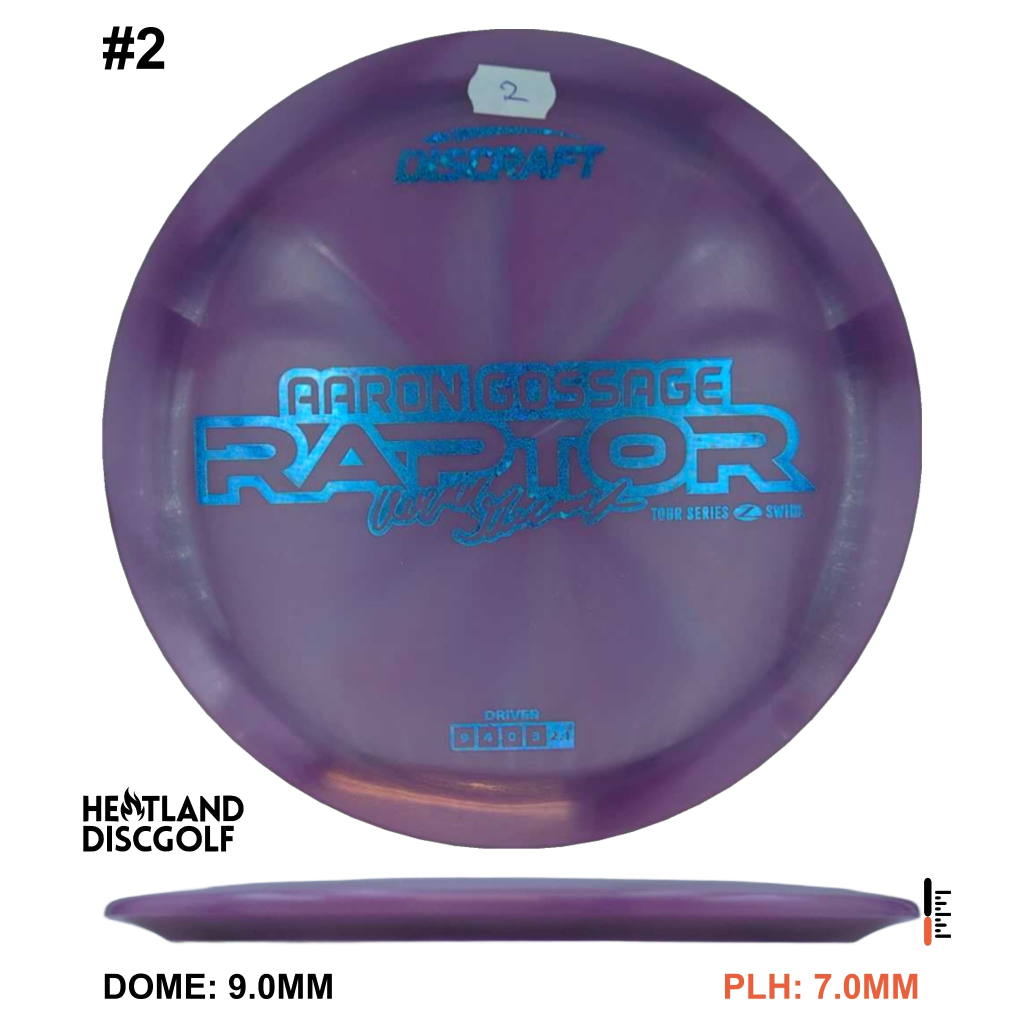 Z Swirl Raptor - Aaron Gossage Tour Series 2025