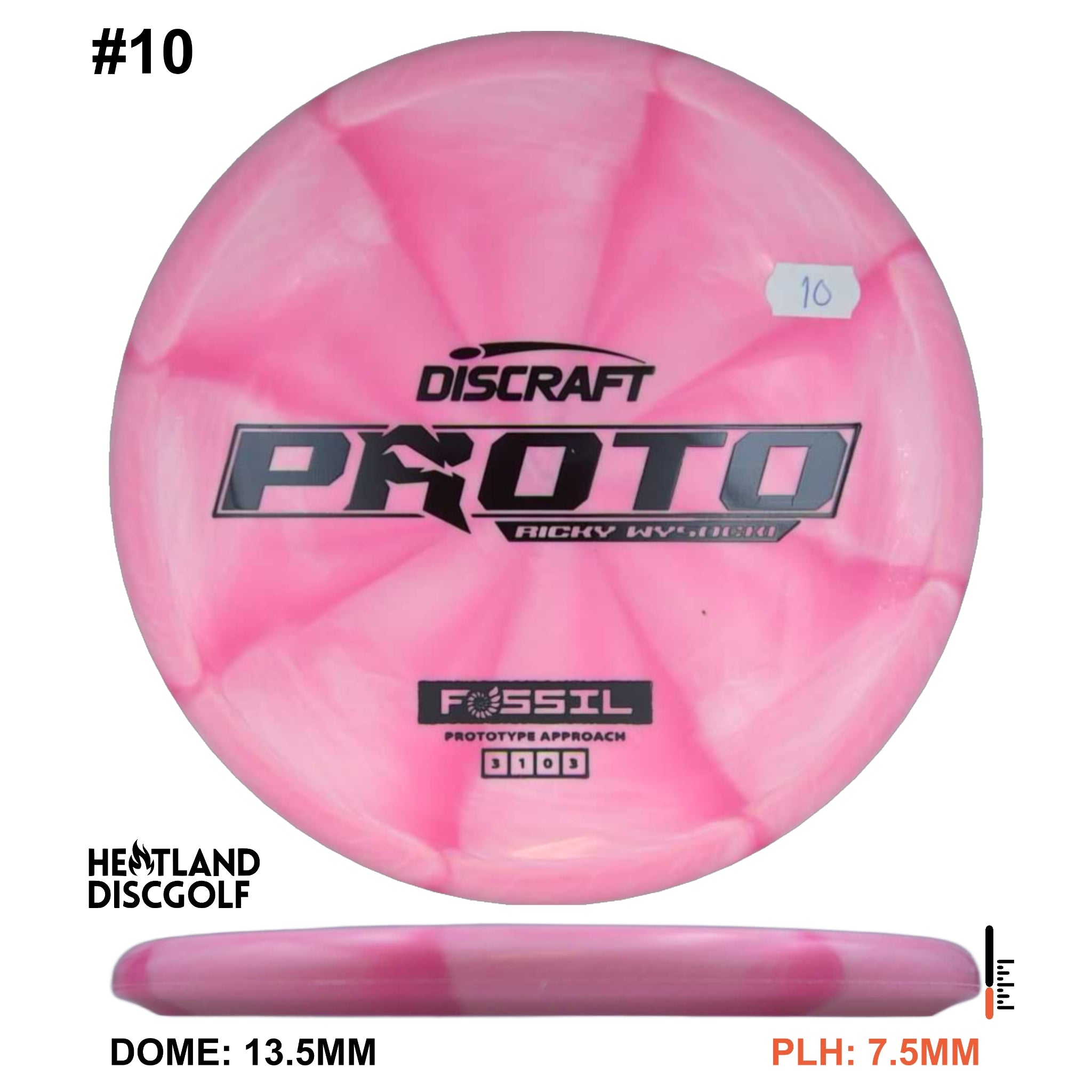 CT Swirl Fossil - Ricky Wysocki Prototype