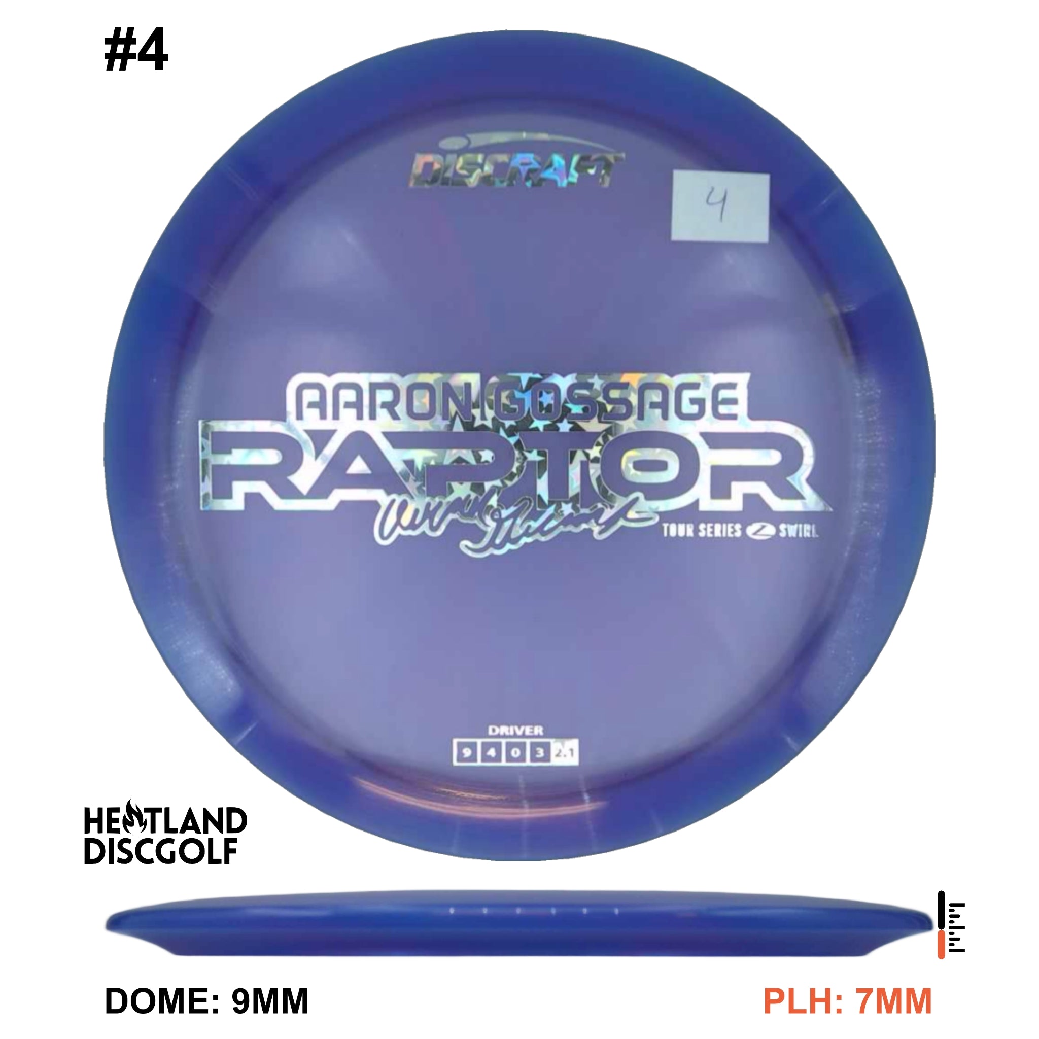 Z Swirl Raptor - Aaron Gossage Tour Series 2025