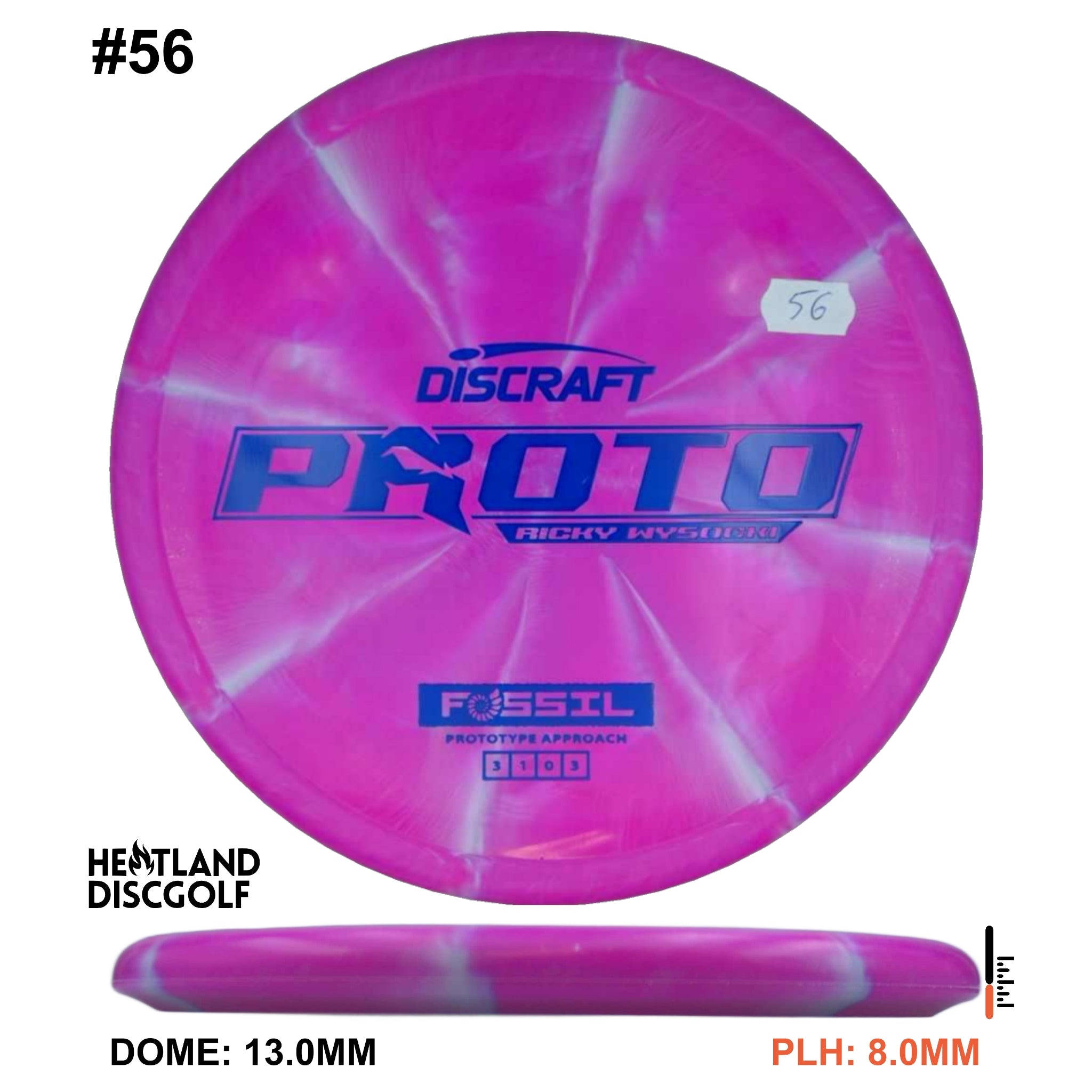 CT Swirl Fossil - Ricky Wysocki Prototype