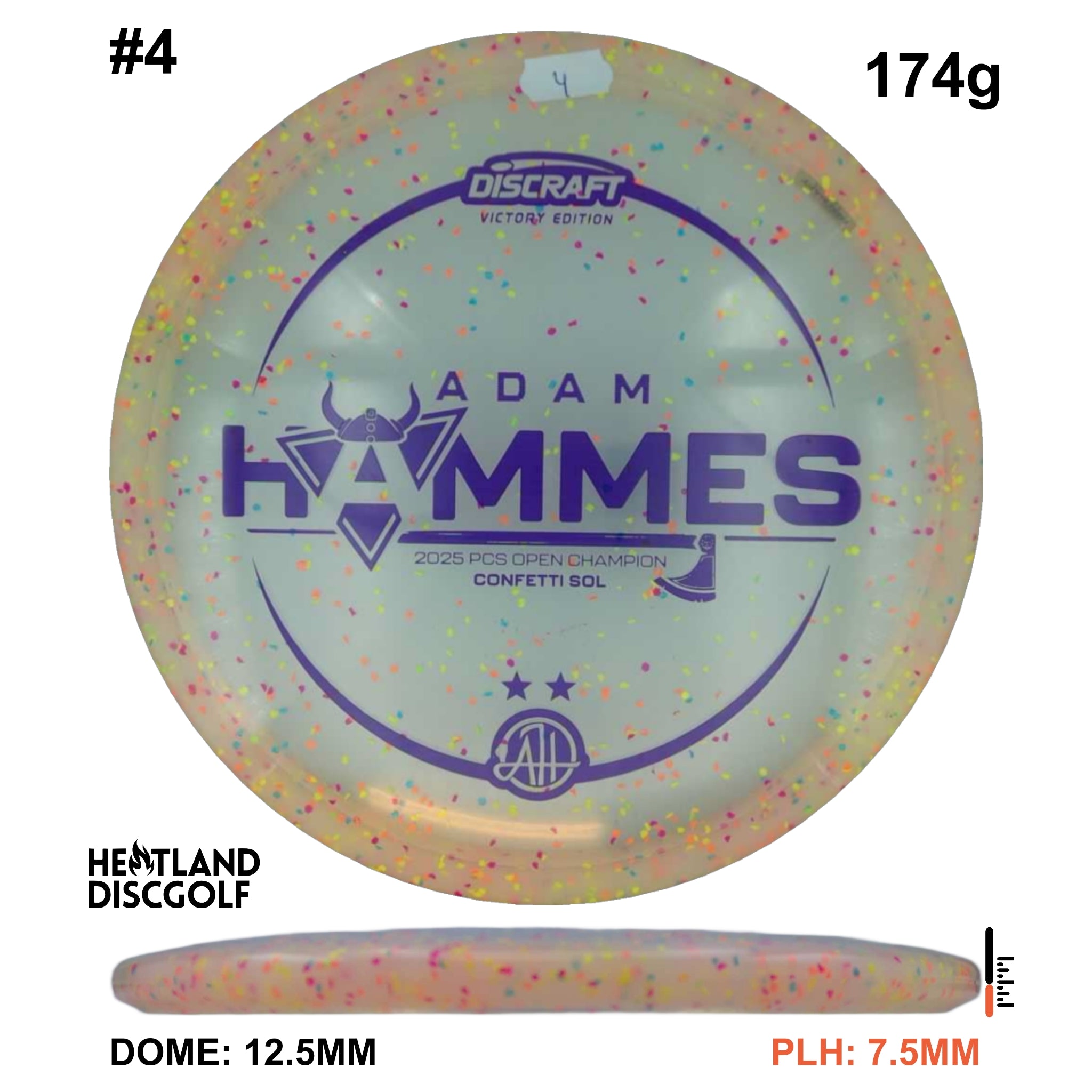 Z Confetti Sol - Adam Hammes 2025 PCS Open Champion
