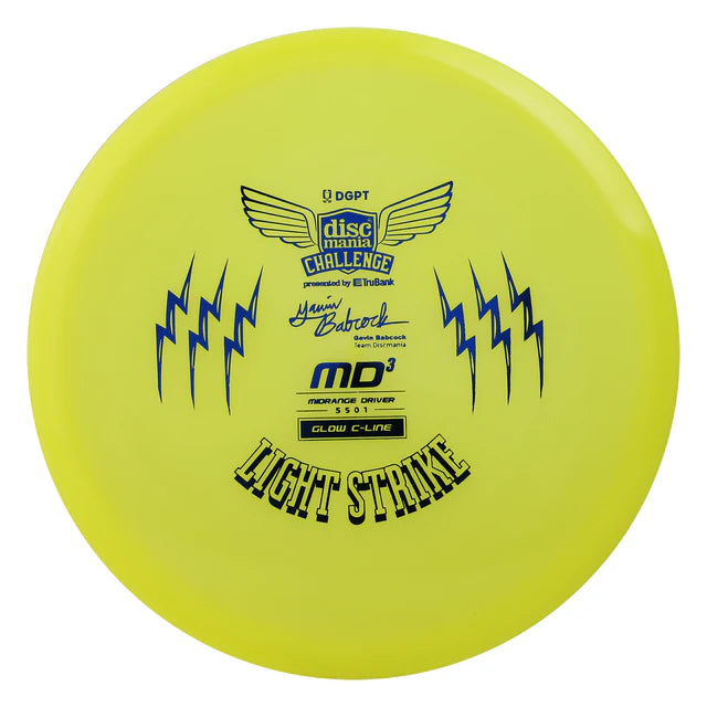 C-Line Glow MD3 - Discmania Challenge Fundraiser Light Strike
