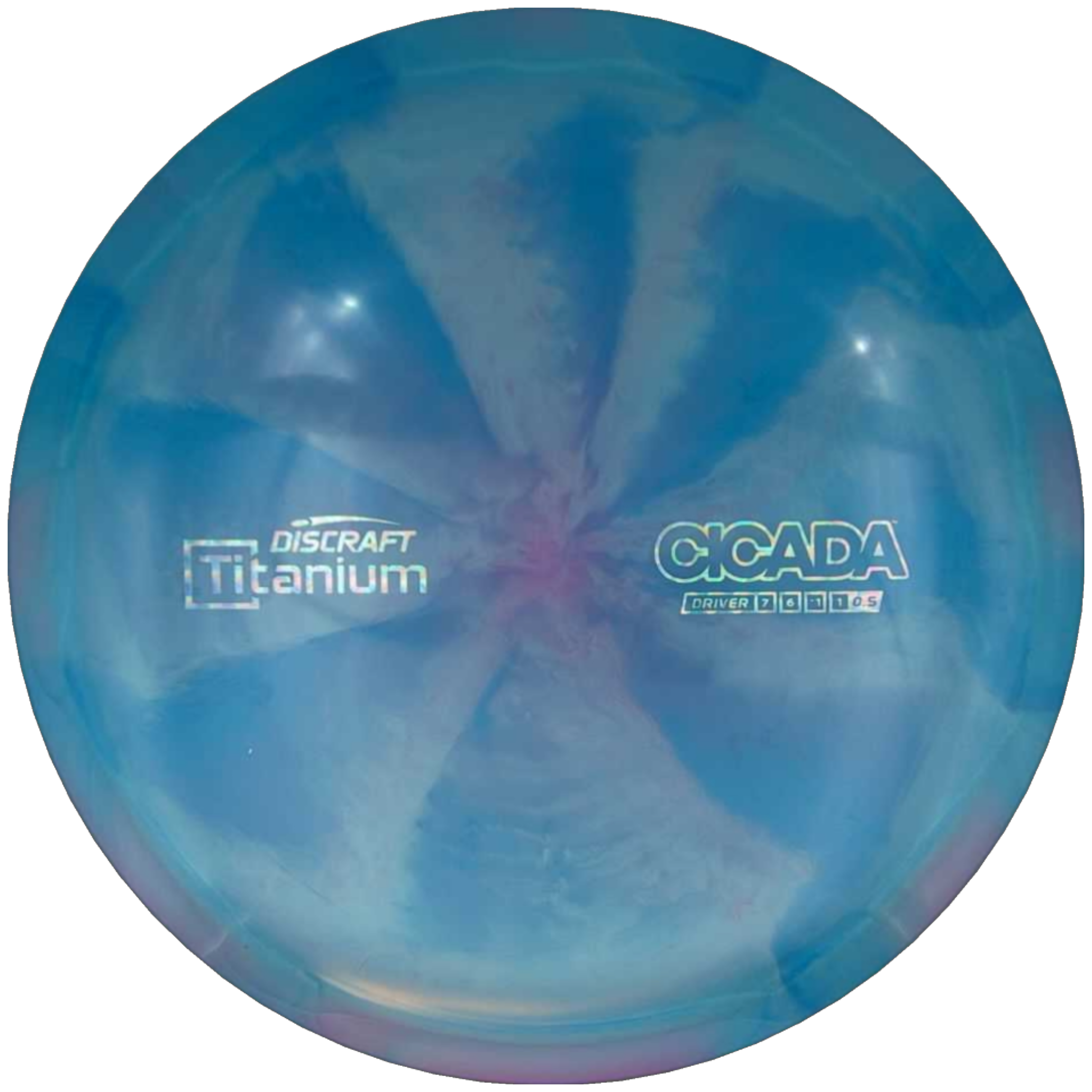 Titanium Swirl Cicada