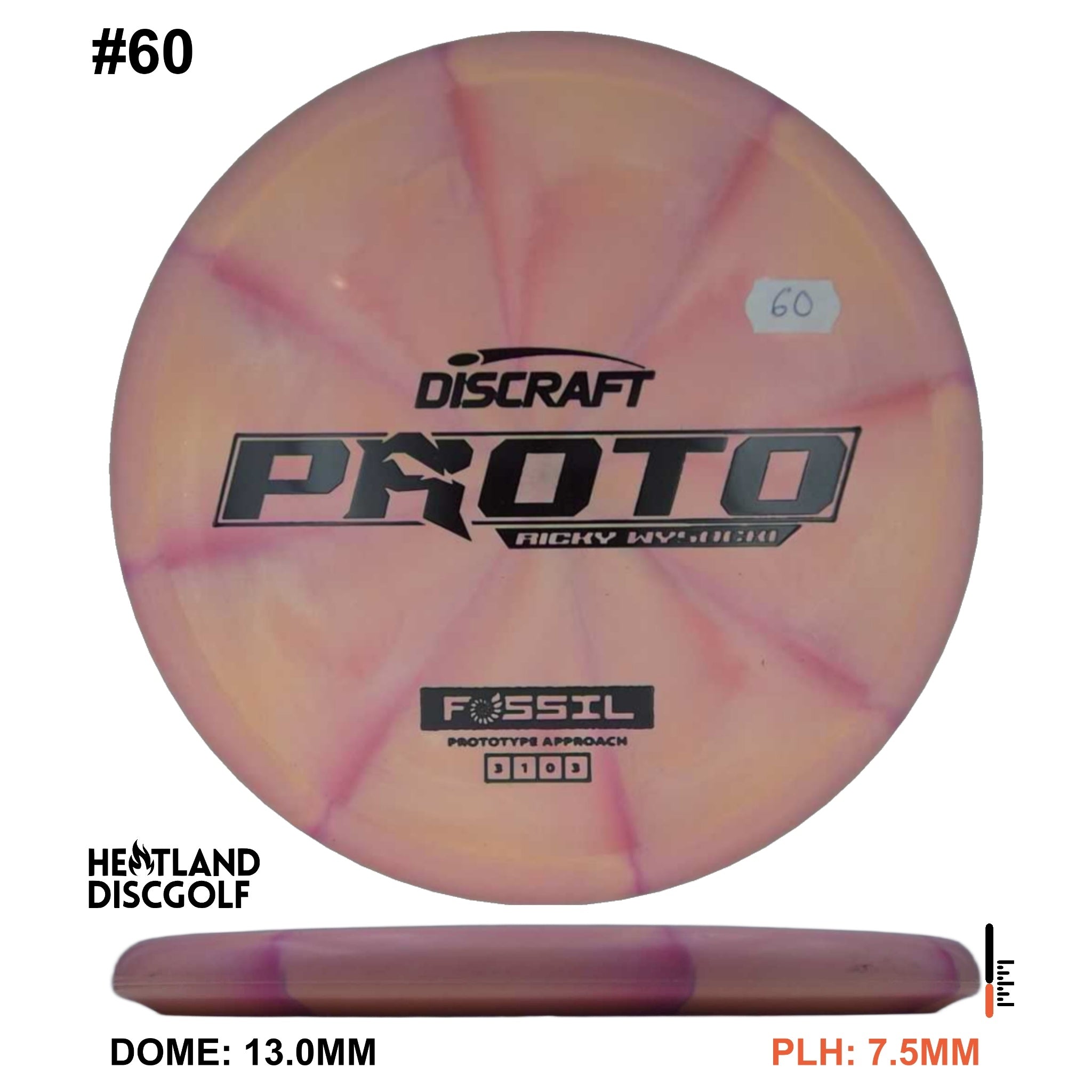CT Swirl Fossil - Ricky Wysocki Prototype