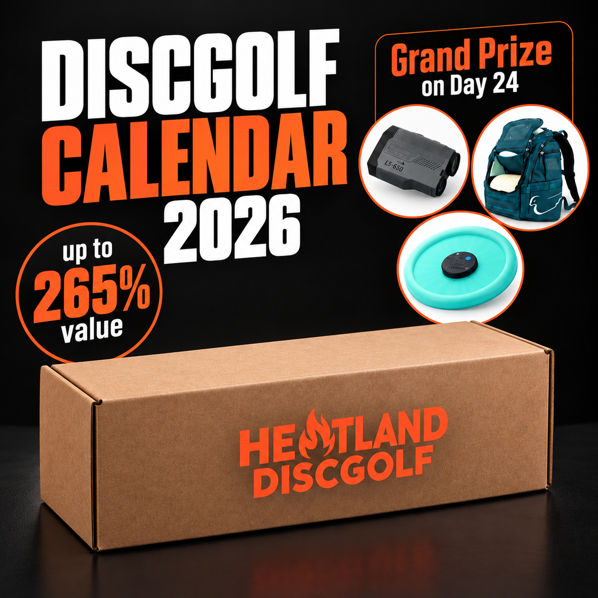 FÖRBESTÄLLNING: DISCGOLFKALENDERN 2026 | JULKALENDER