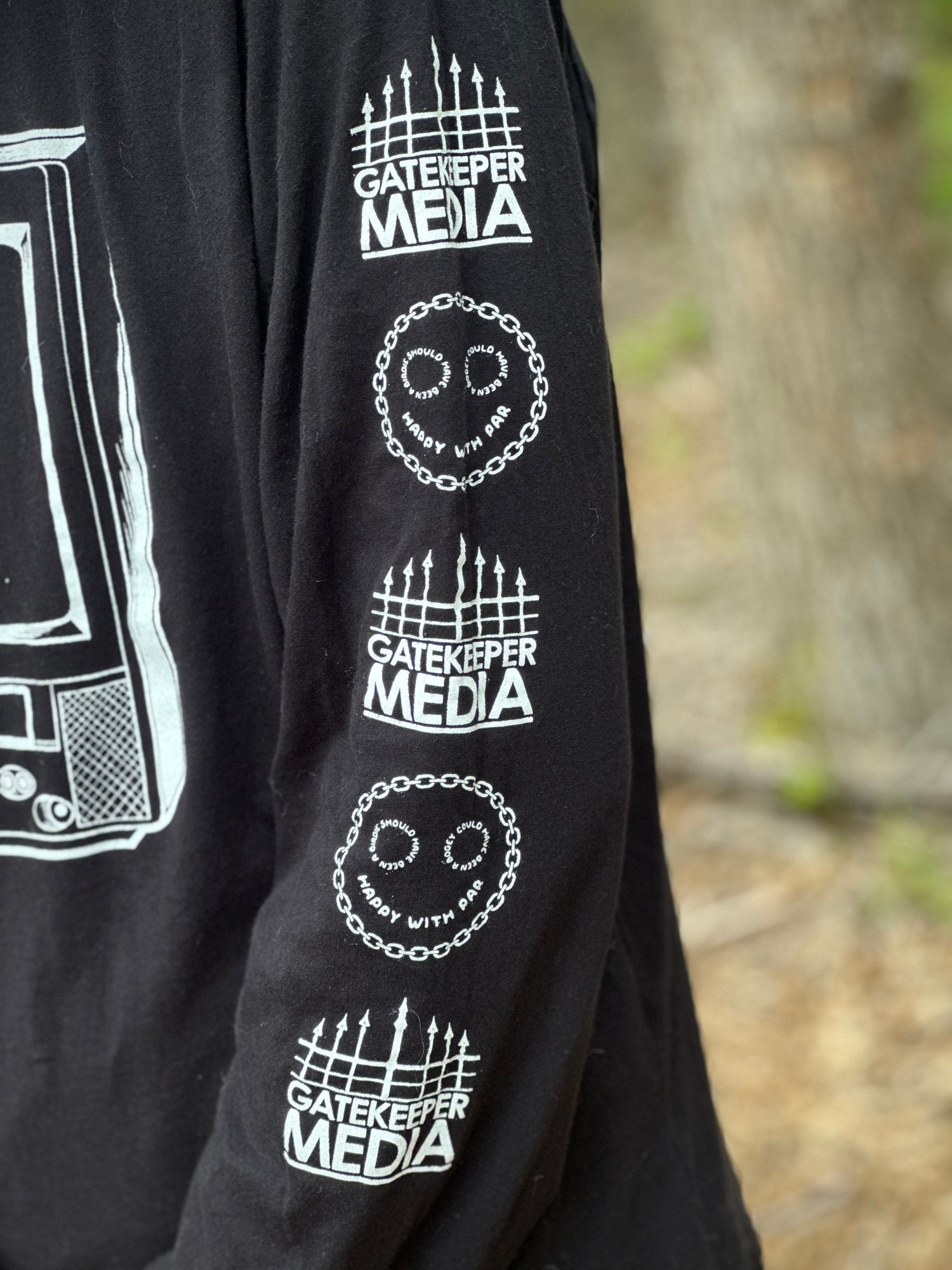 Gatekeeper Media x "Happy With Par" Analog TV Longsleeve