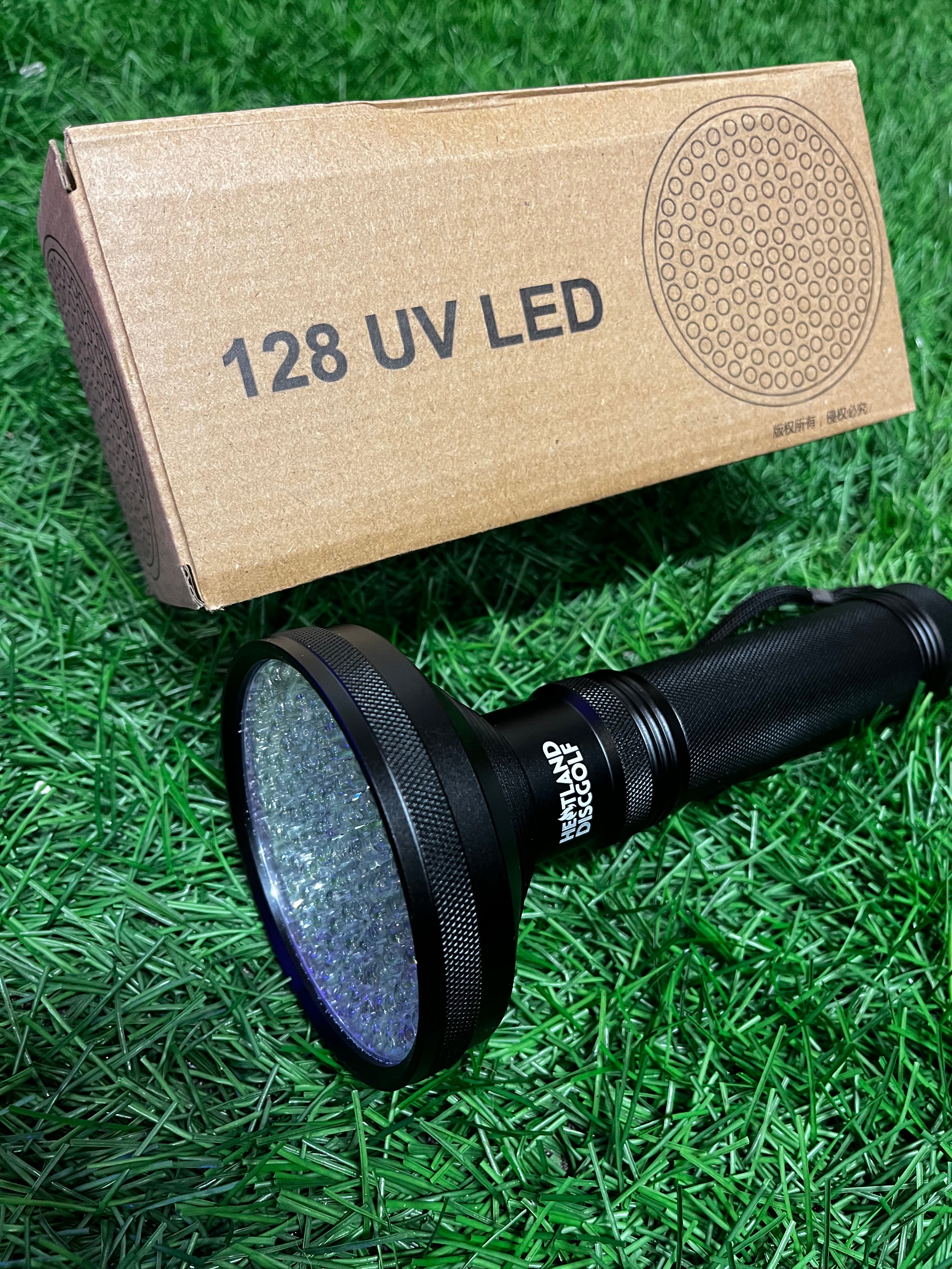 UV-Flashlight 128 LED