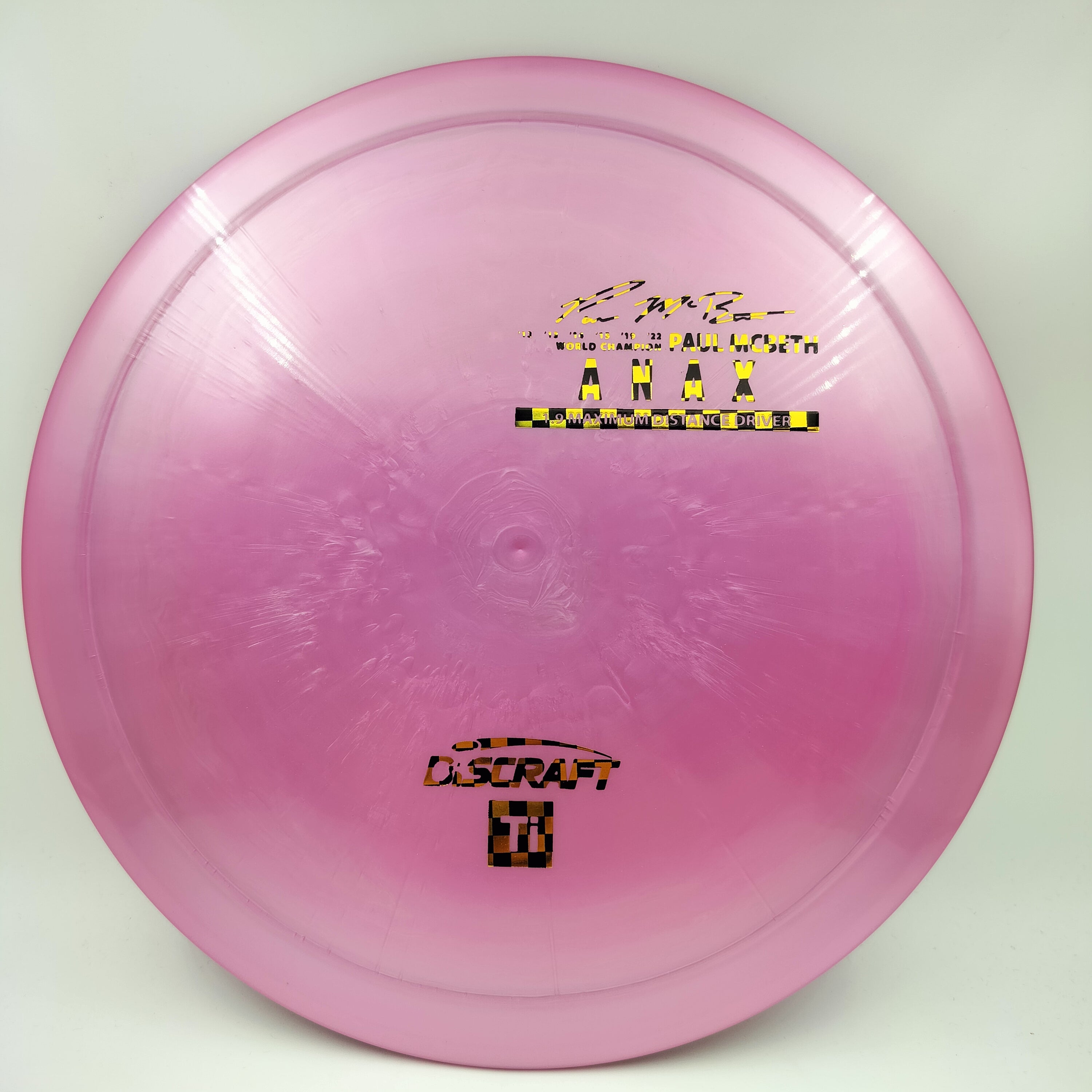 Titanium Anax - Paul Mcbeth