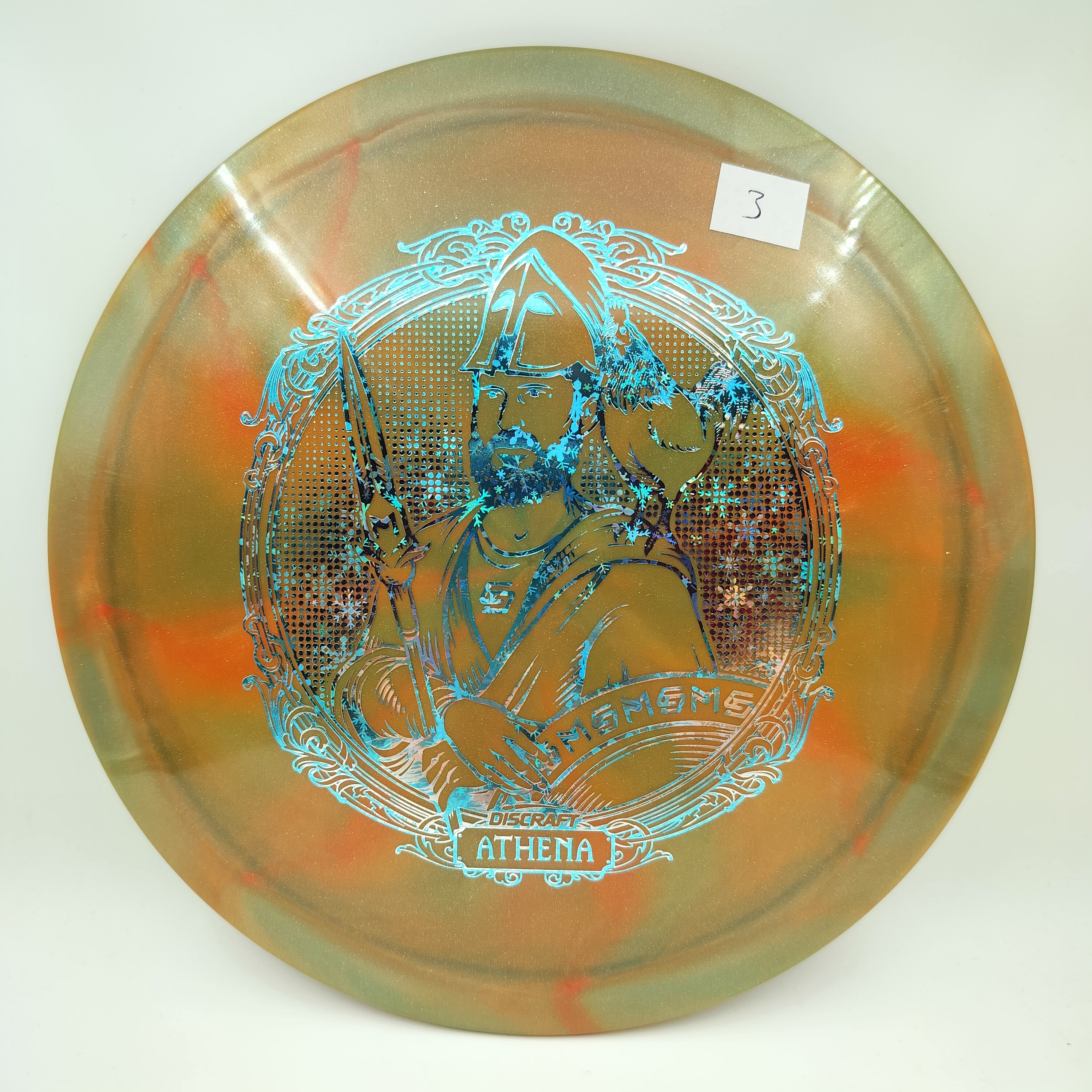 Z Metallic Swirl Athena - Paul McBeth & Chris Dickerson Collaboration