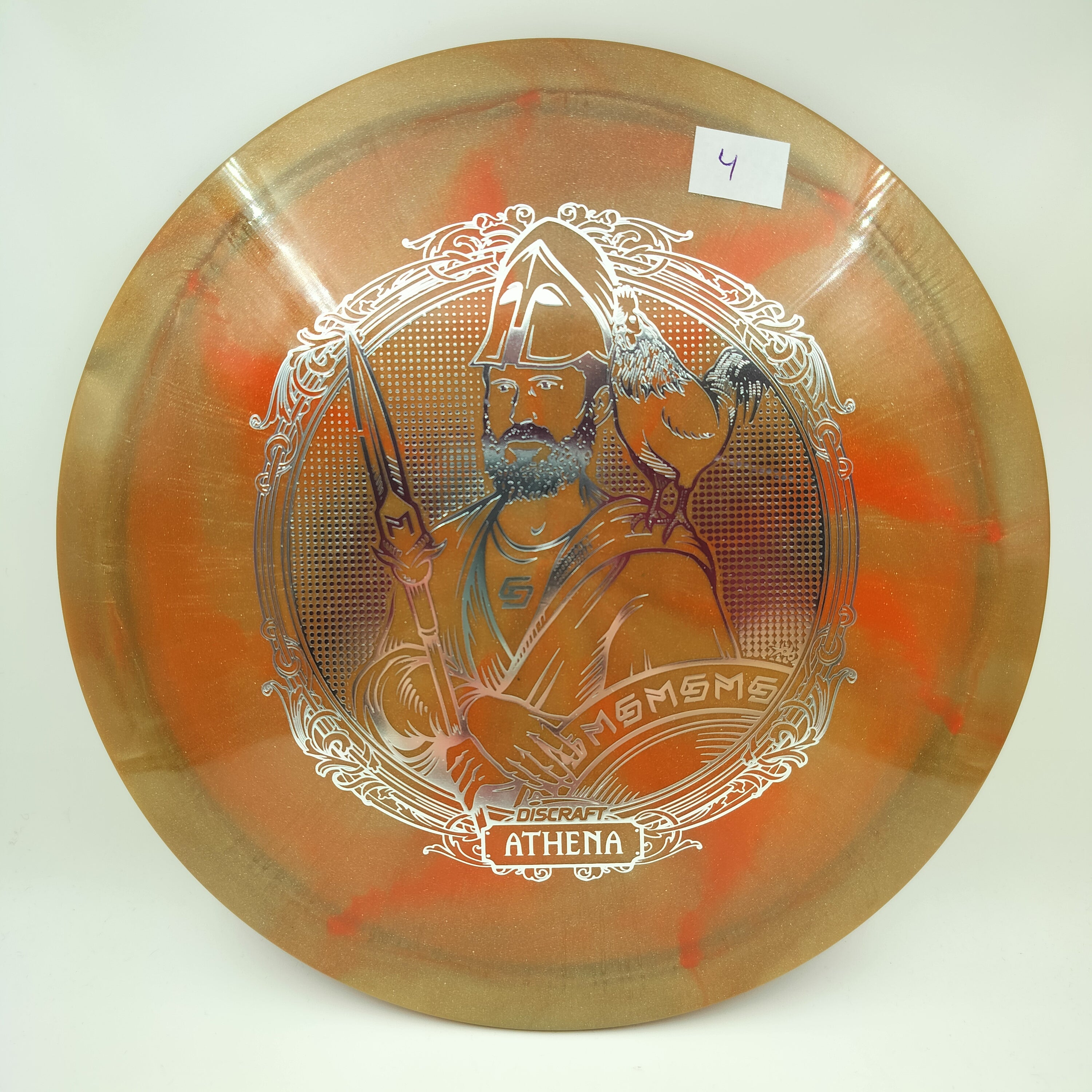 Z Metallic Swirl Athena - Paul McBeth & Chris Dickerson Collaboration