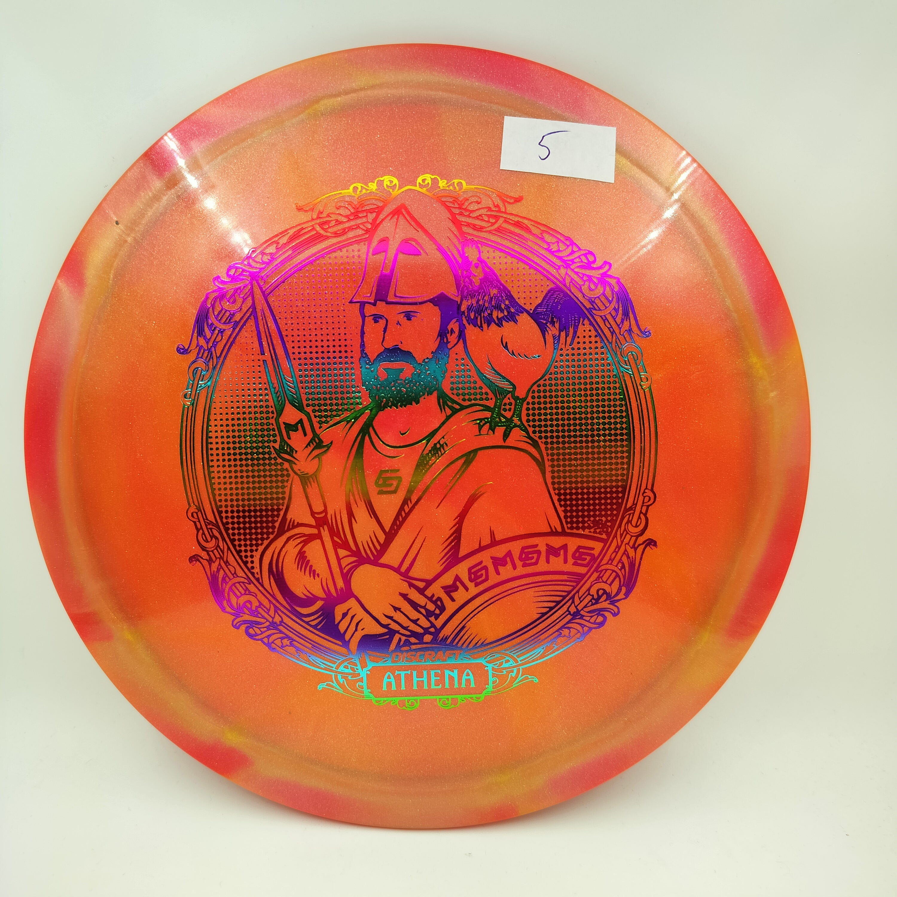 Z Metallic Swirl Athena - Paul McBeth & Chris Dickerson Collaboration