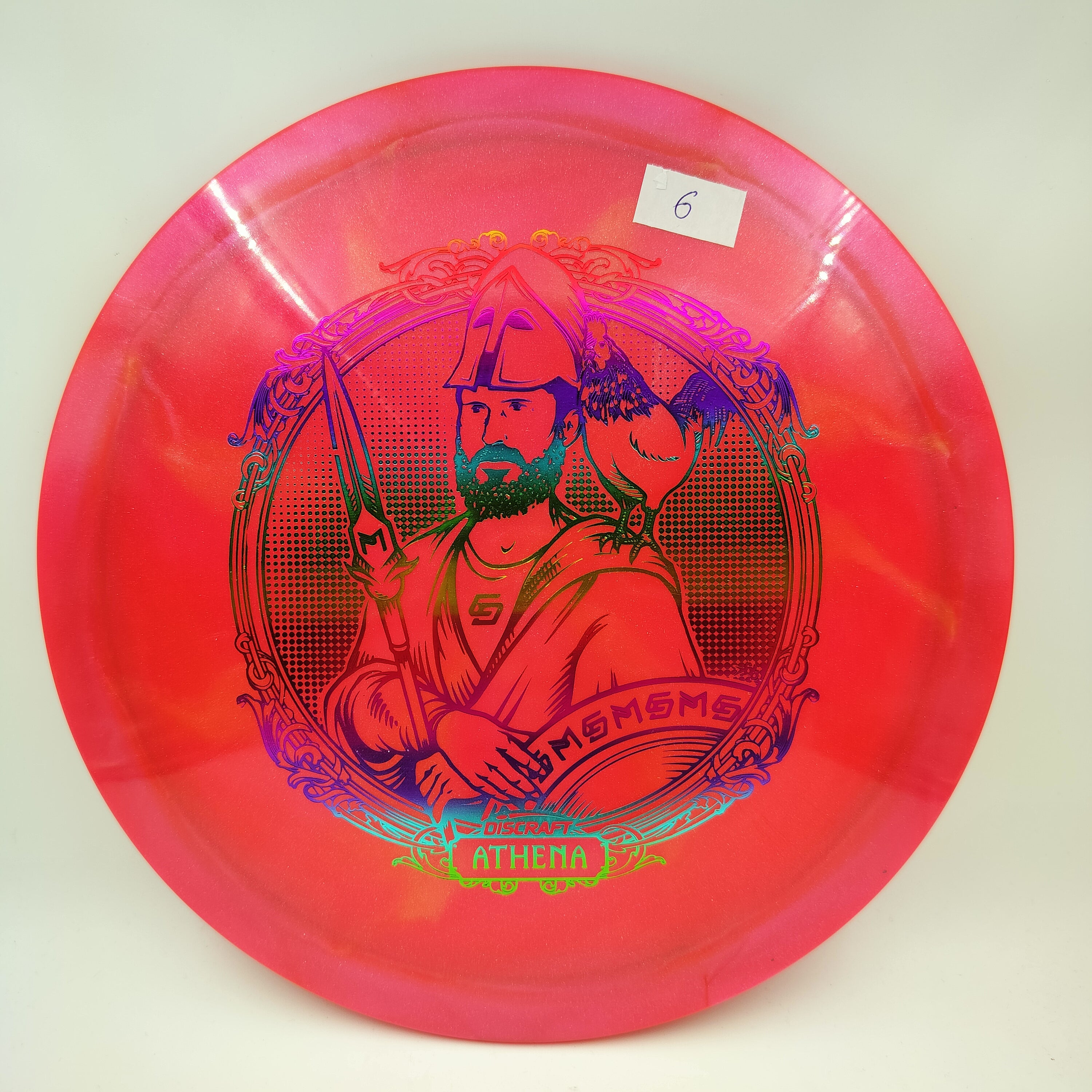 Z Metallic Swirl Athena - Paul McBeth & Chris Dickerson Collaboration