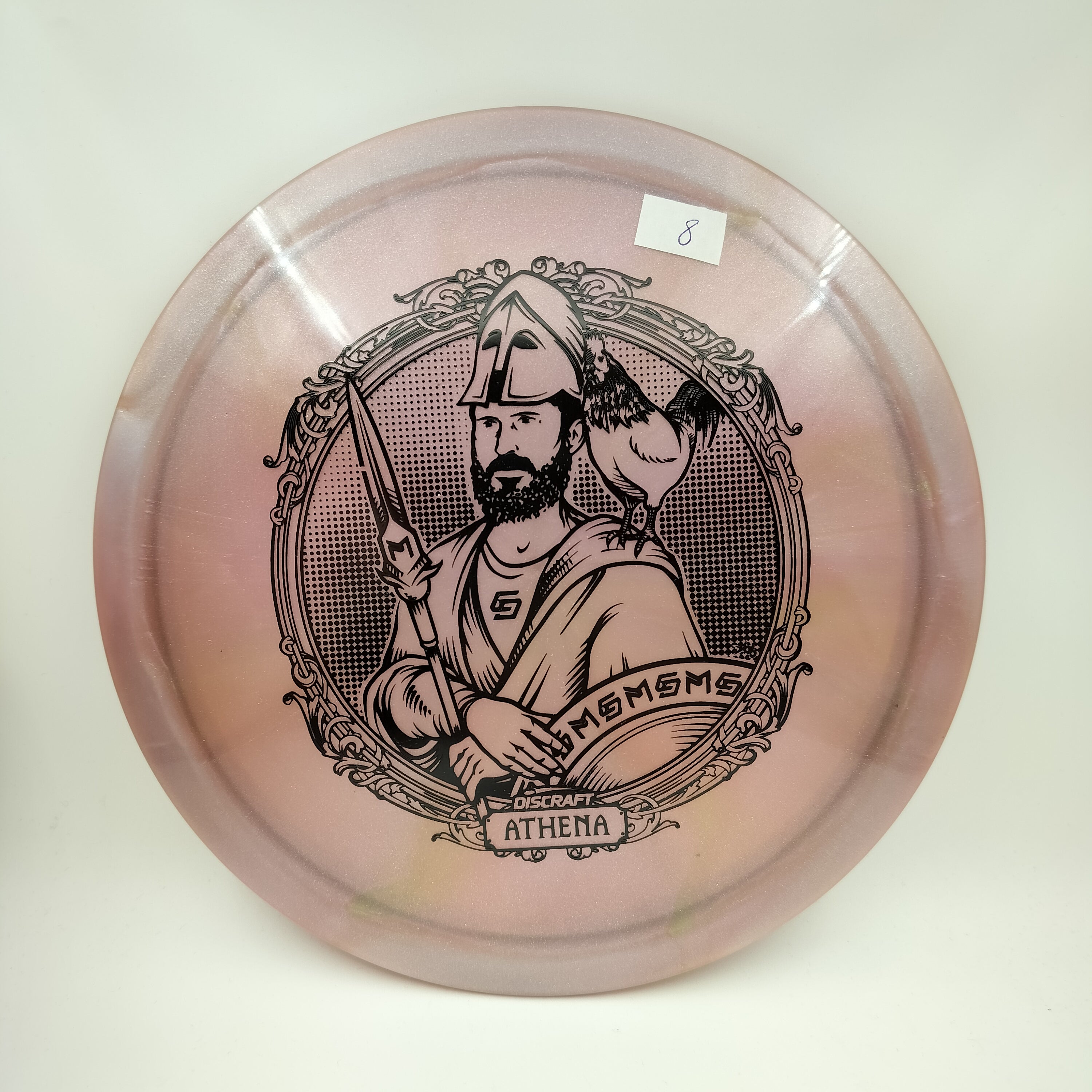 Z Metallic Swirl Athena - Paul McBeth & Chris Dickerson Collaboration